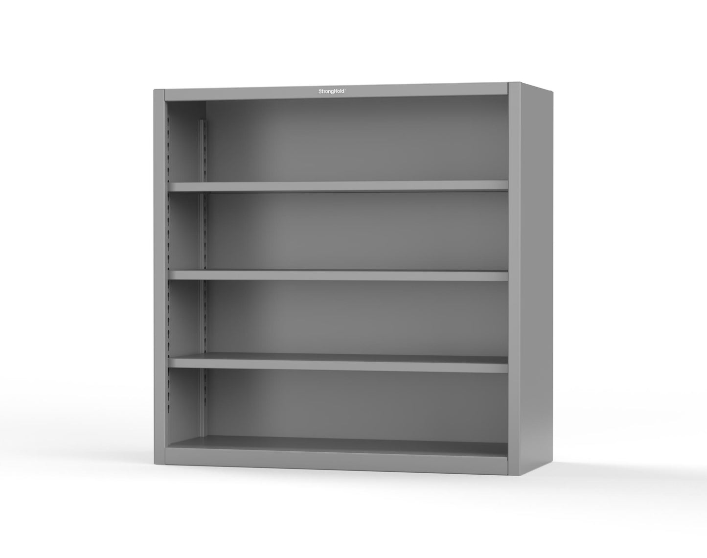 Extreme Duty 12 GA Closed Shelving Unit with 3 Shelves - 60 In. W x 24 In. D x 60 In. H - 55-CSU-243-7037