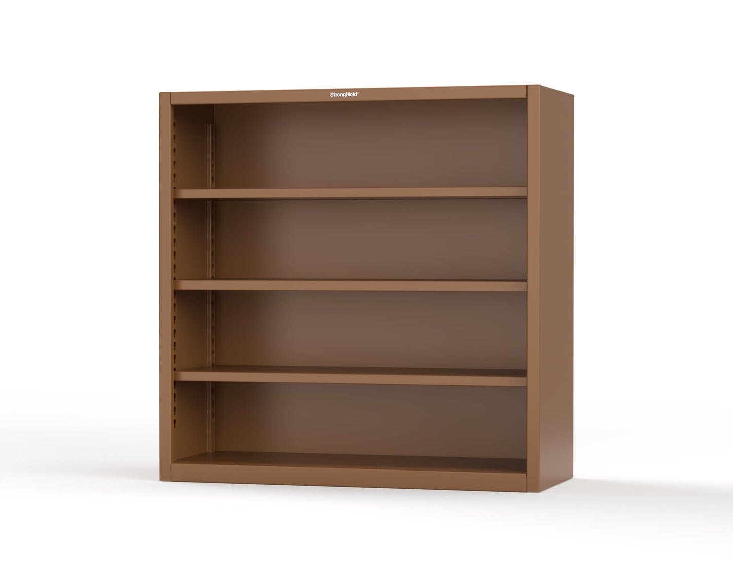 Extreme Duty 12 GA Closed Shelving Unit with 3 Shelves - 60 In. W x 24 In. D x 60 In. H - 55-CSU-243-8008