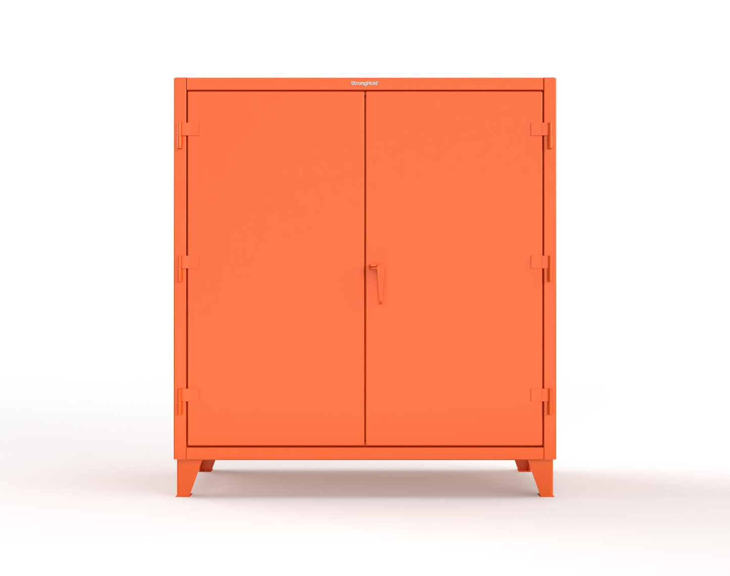 Extreme Duty 12 GA Uniform Cabinet with 4 Shelves - 60 In. W x 24 In. D x 66 In. H - 55-W-244-2009