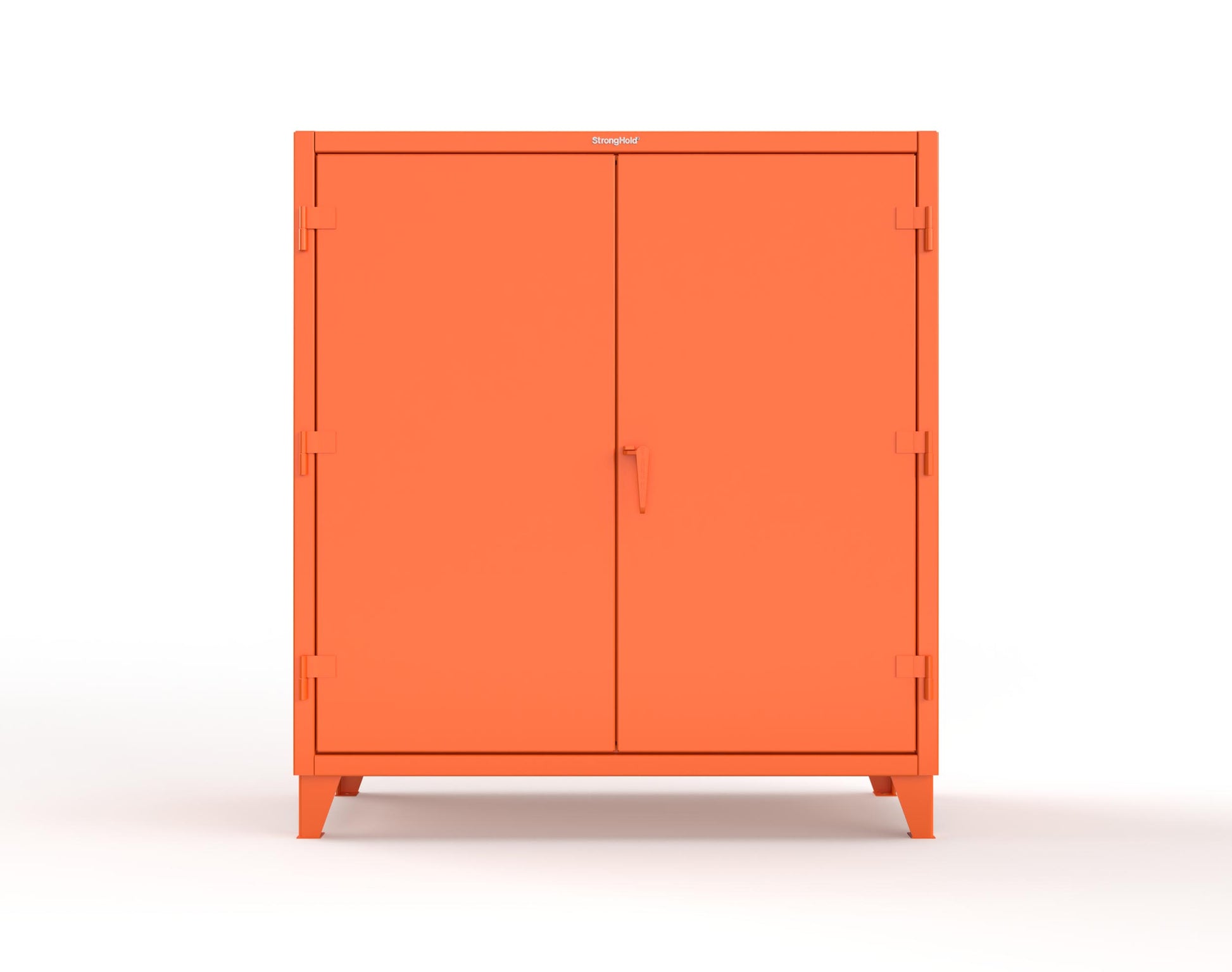 Extreme Duty 12 GA Uniform Cabinet with 4 Shelves - 60 In. W x 24 In. D x 66 In. H - 55-W-244-2009