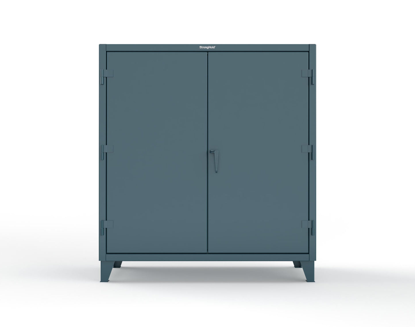 Extreme Duty 12 GA Uniform Cabinet with 4 Shelves - 60 In. W x 24 In. D x 66 In. H - 55-W-244-5001