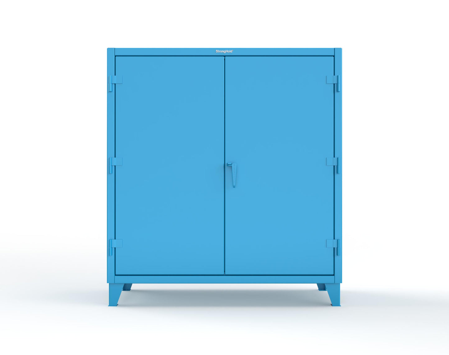 Extreme Duty 12 GA Uniform Cabinet with 4 Shelves - 60 In. W x 24 In. D x 66 In. H - 55-W-244-5012