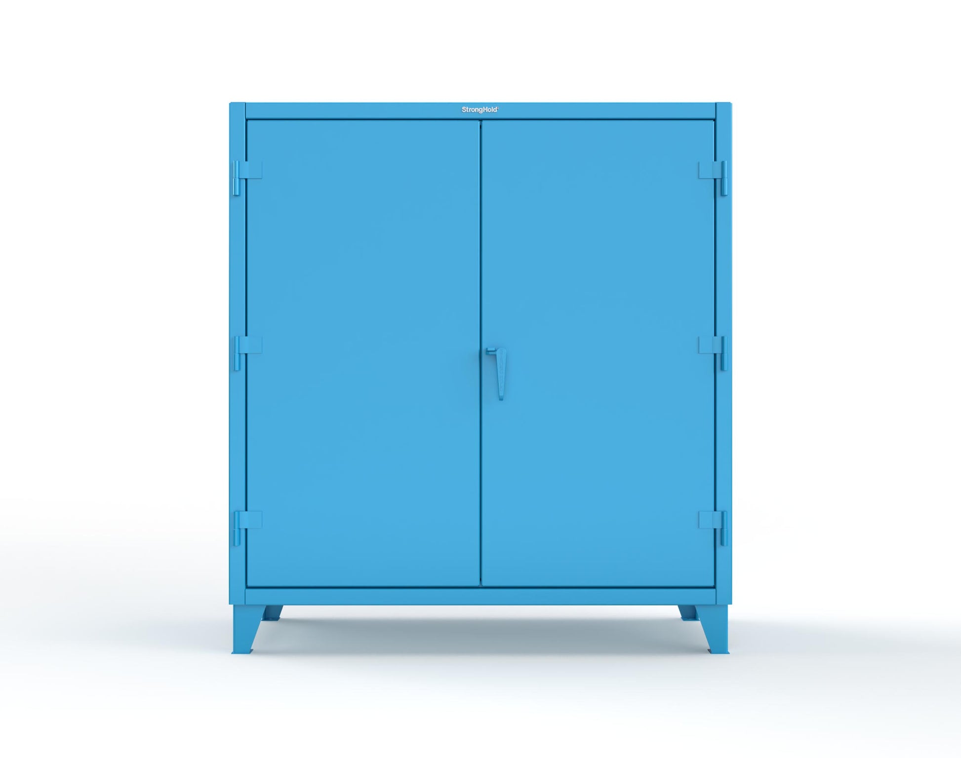 Extreme Duty 12 GA Uniform Cabinet with 4 Shelves - 60 In. W x 24 In. D x 66 In. H - 55-W-244-5012