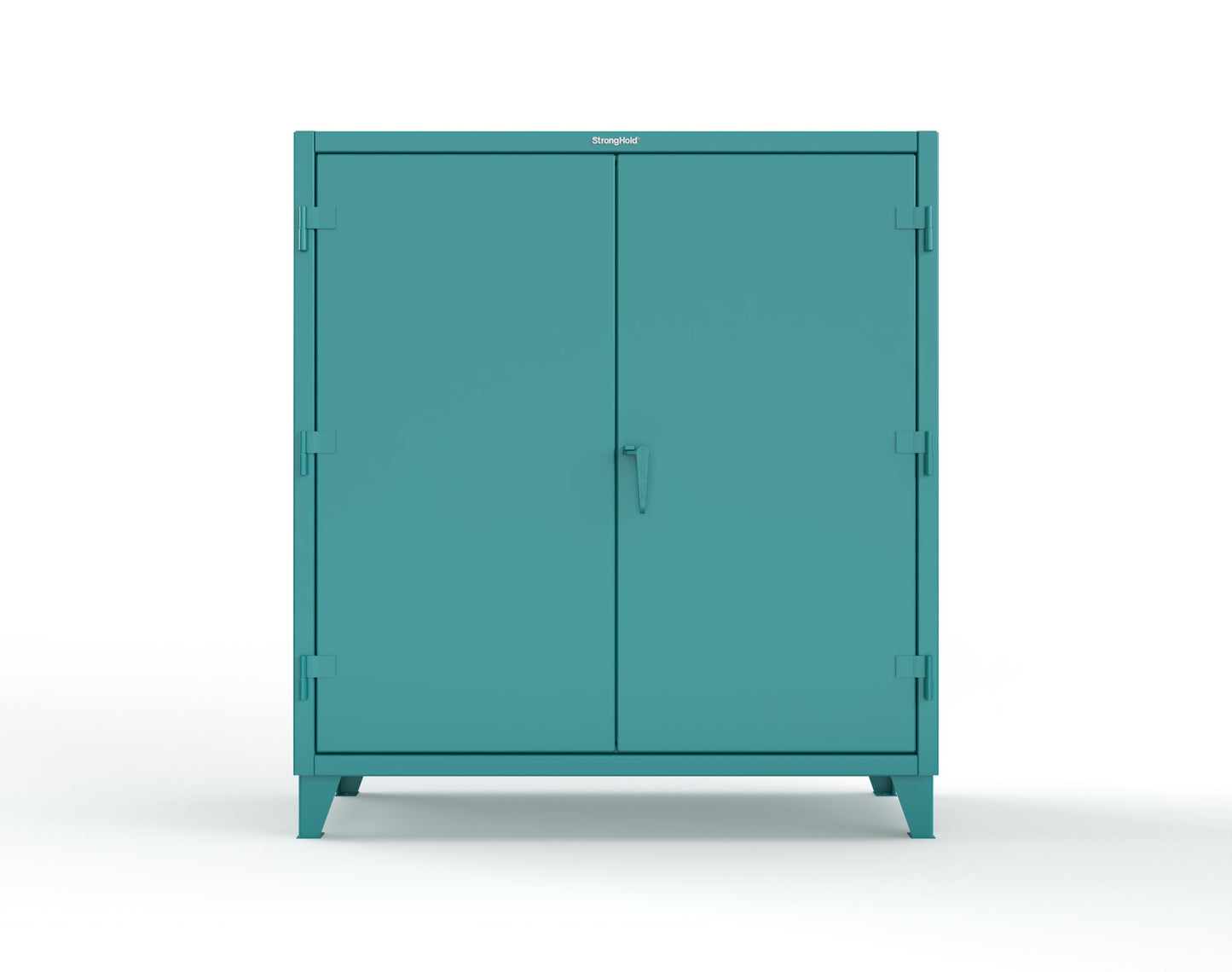 Extreme Duty 12 GA Uniform Cabinet with 4 Shelves - 60 In. W x 24 In. D x 66 In. H - 55-W-244-5021