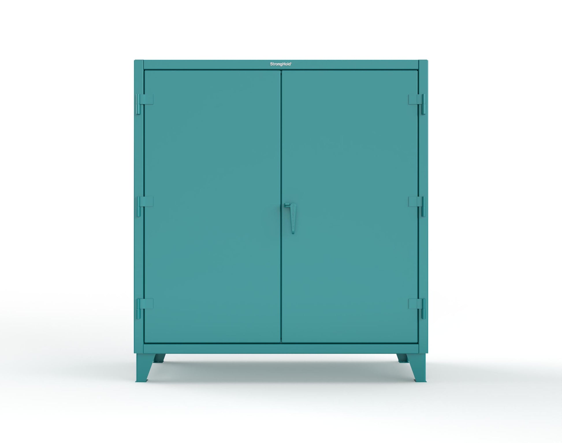 Extreme Duty 12 GA Uniform Cabinet with 4 Shelves - 60 In. W x 24 In. D x 66 In. H - 55-W-244-5021