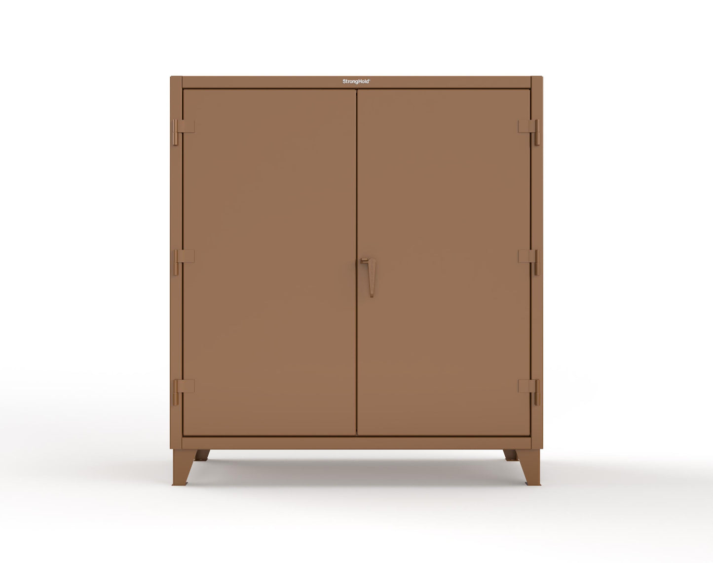 Extreme Duty 12 GA Uniform Cabinet with 4 Shelves - 60 In. W x 24 In. D x 66 In. H - 55-W-244-8008