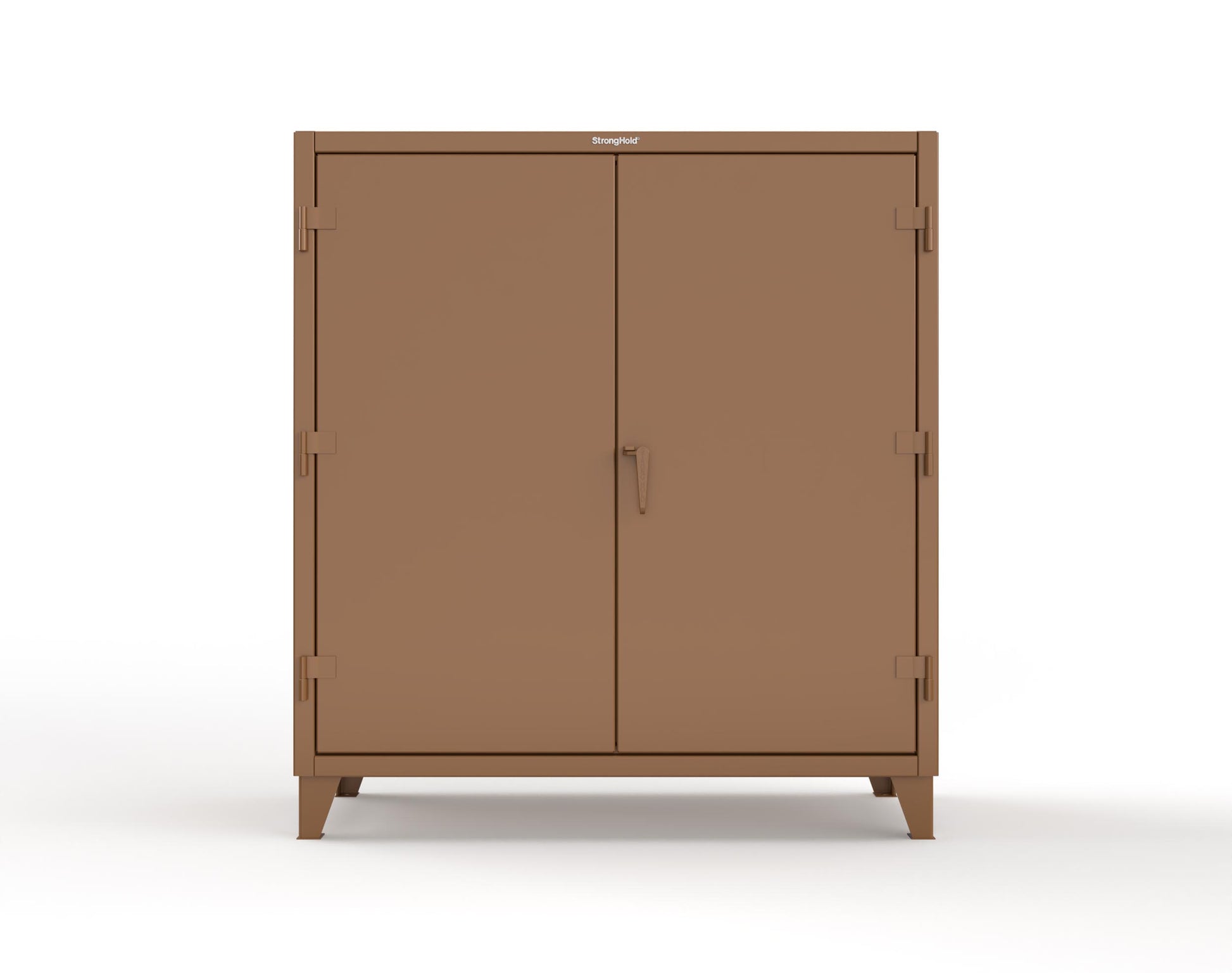 Extreme Duty 12 GA Uniform Cabinet with 4 Shelves - 60 In. W x 24 In. D x 66 In. H - 55-W-244-8008