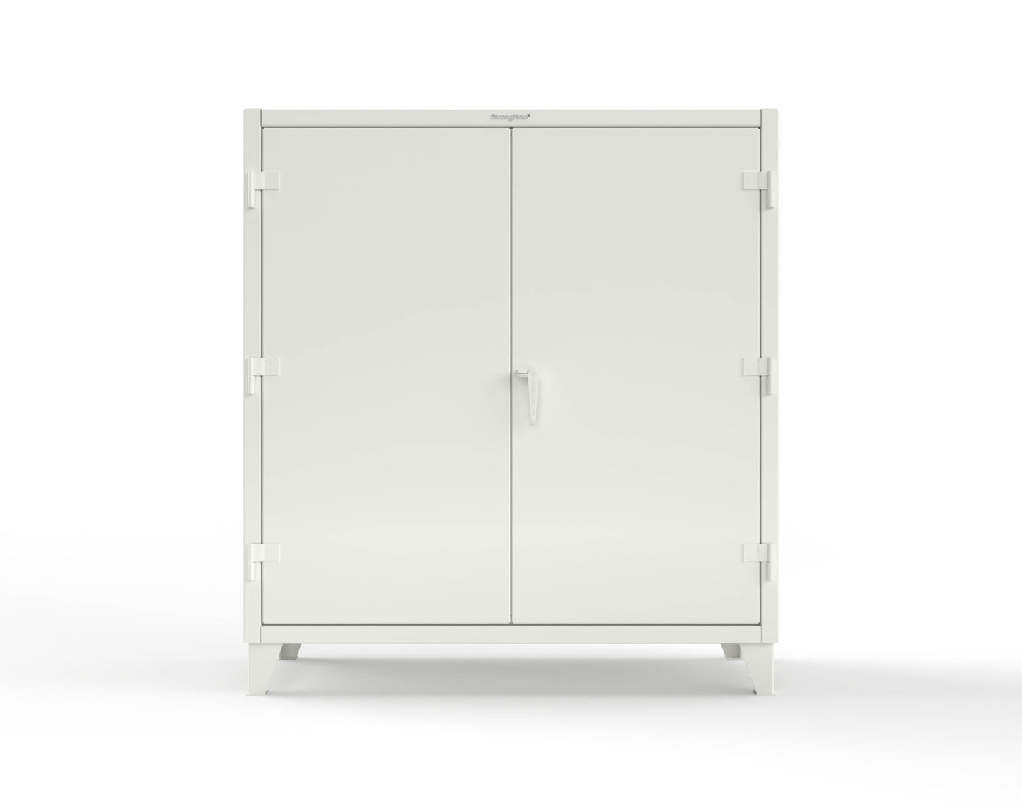 Extreme Duty 12 GA Uniform Cabinet with 4 Shelves - 60 In. W x 24 In. D x 66 In. H - 55-W-244-9003