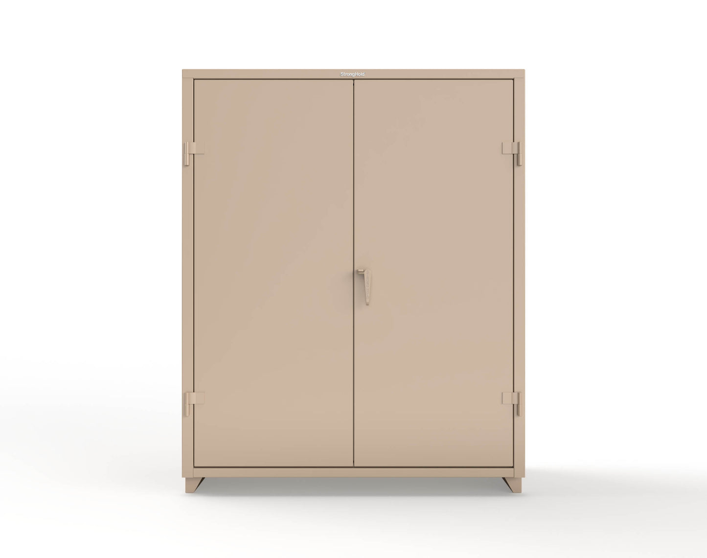 Extra Heavy Duty 14 GA Cabinet with 6 Half-Width Drawers, 3 Shelves - 60 In. W x 24 In. D x 75 In. H - 56-243-6/5DB-L-1019