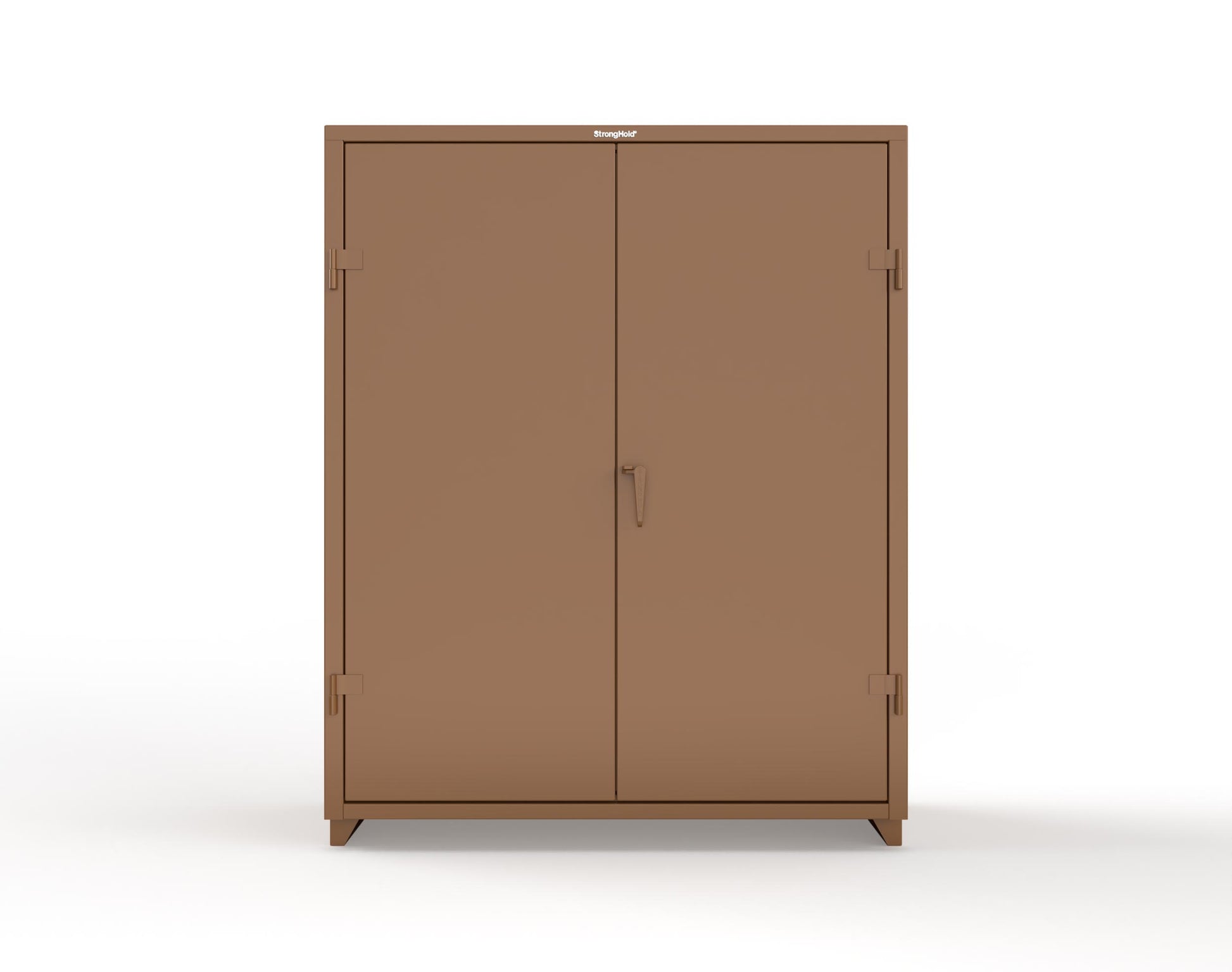 Extra Heavy Duty 14 GA Cabinet with 3 Shelves – 60 In. W x 24 In. D x 75 In. H - 56-243-L-8008