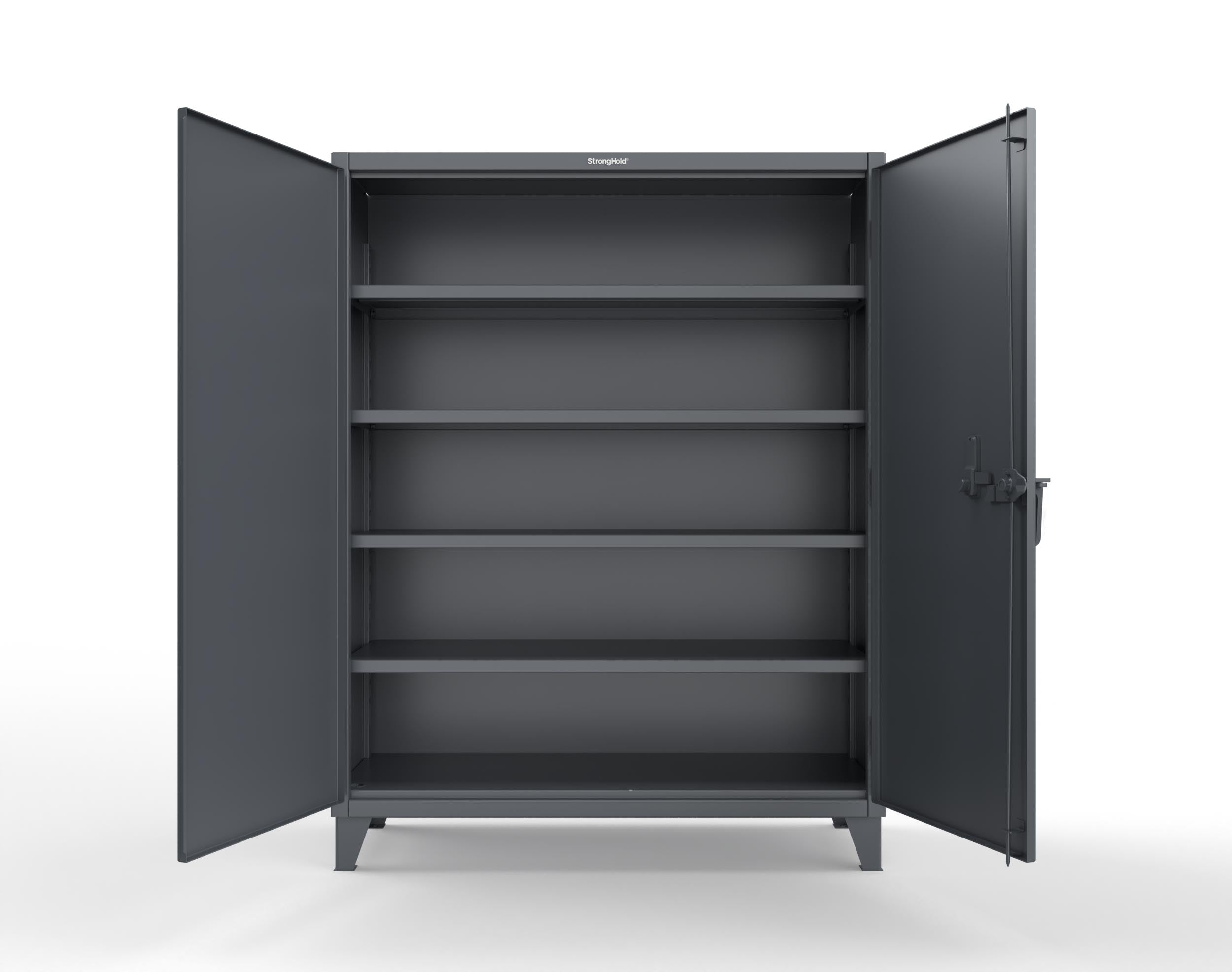 Extreme Duty 12 GA Cabinet with Keypad, 4 Shelves - 60 In. W x 24 In ...