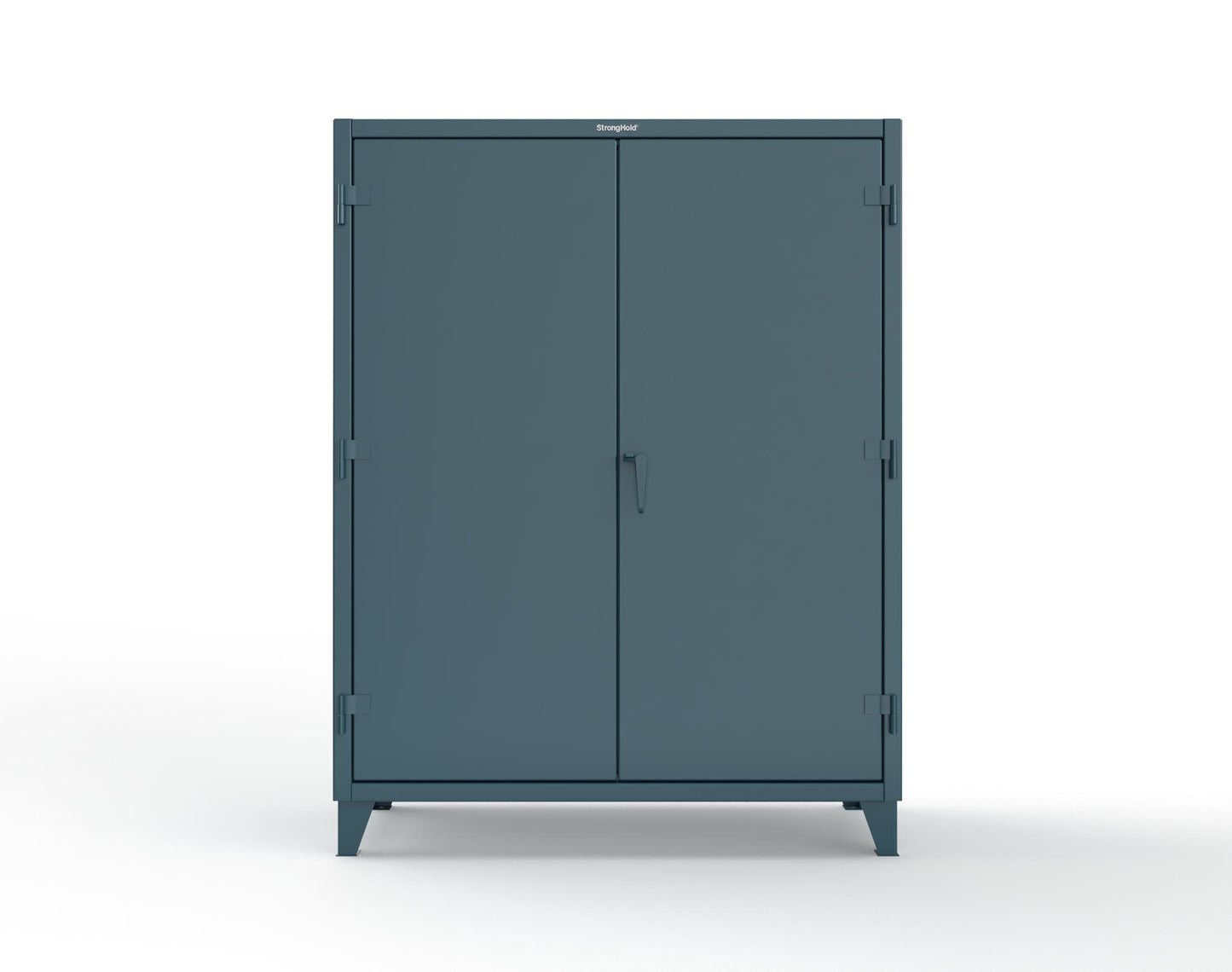 Extreme Duty 12 GA Cabinet with 7 Half-Width Drawers, 6 Shelves - 60 In. W x 24 In. D x 78 In. H - 56-246-7/5DB-5001