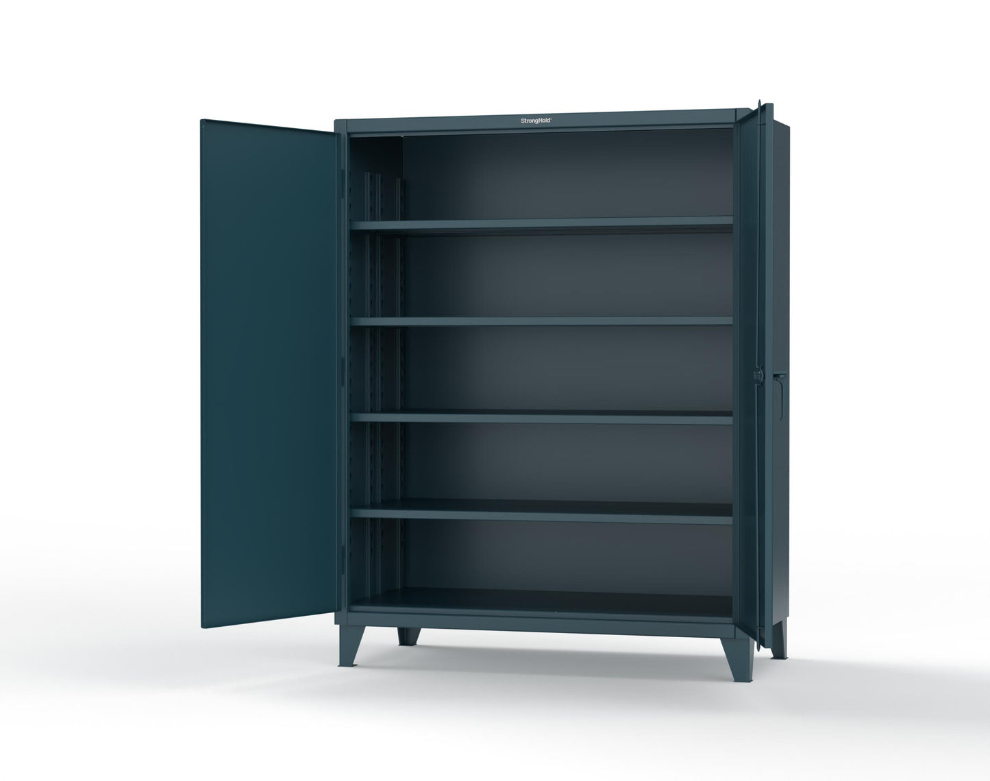 Extreme Duty 12 GA Cabinet with 4 Deep Shelves - 60 In. W x 30 In. D x 78 In. H - 56-304-5001