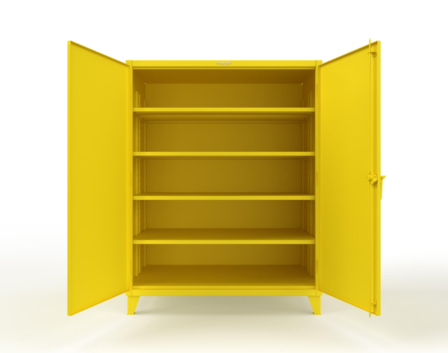 Extreme Duty 12 GA Cabinet with 4 Extra Deep Shelves - 60 In. W x 36 In. D x 78 In. H - 56-364-1021