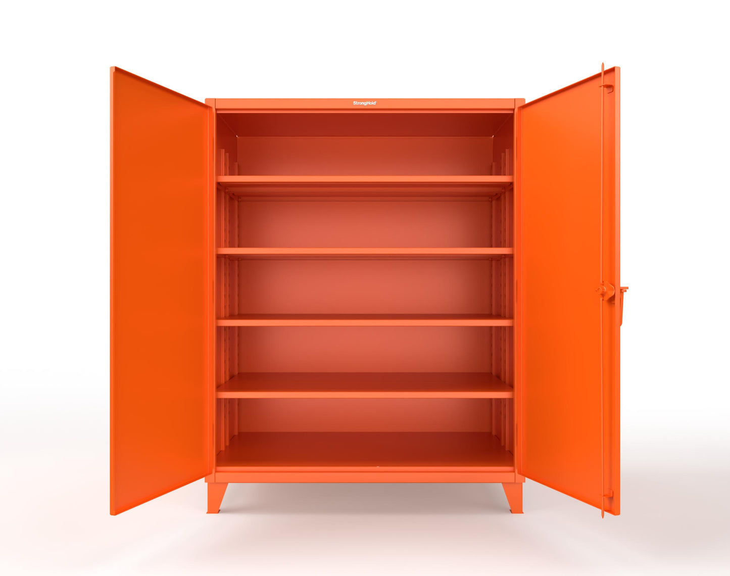 Extreme Duty 12 GA Cabinet with 4 Extra Deep Shelves - 60 In. W x 36 In. D x 78 In. H - 56-364-2009