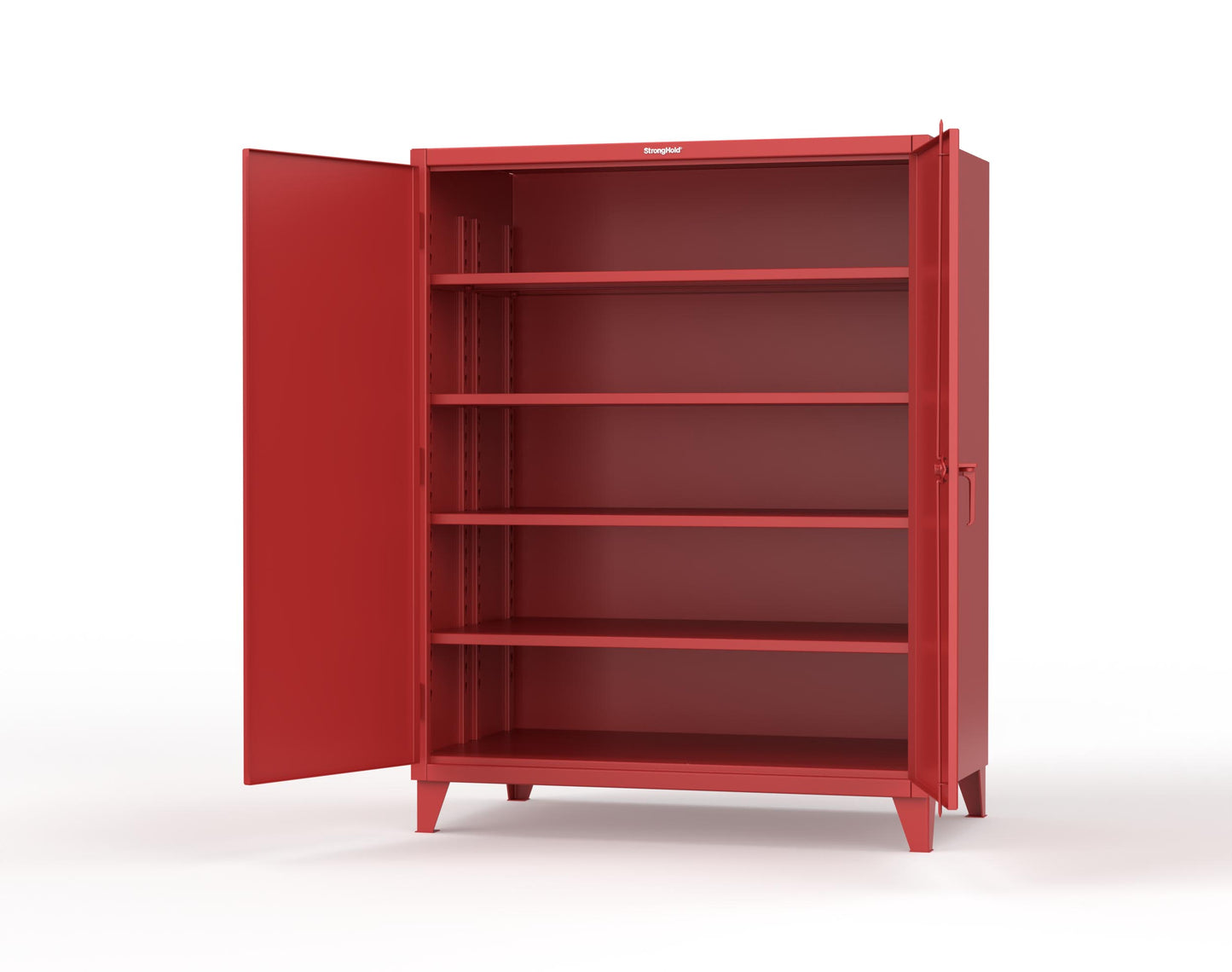 Extreme Duty 12 GA Cabinet with 4 Extra Deep Shelves - 60 In. W x 36 In. D x 78 In. H - 56-364-3001