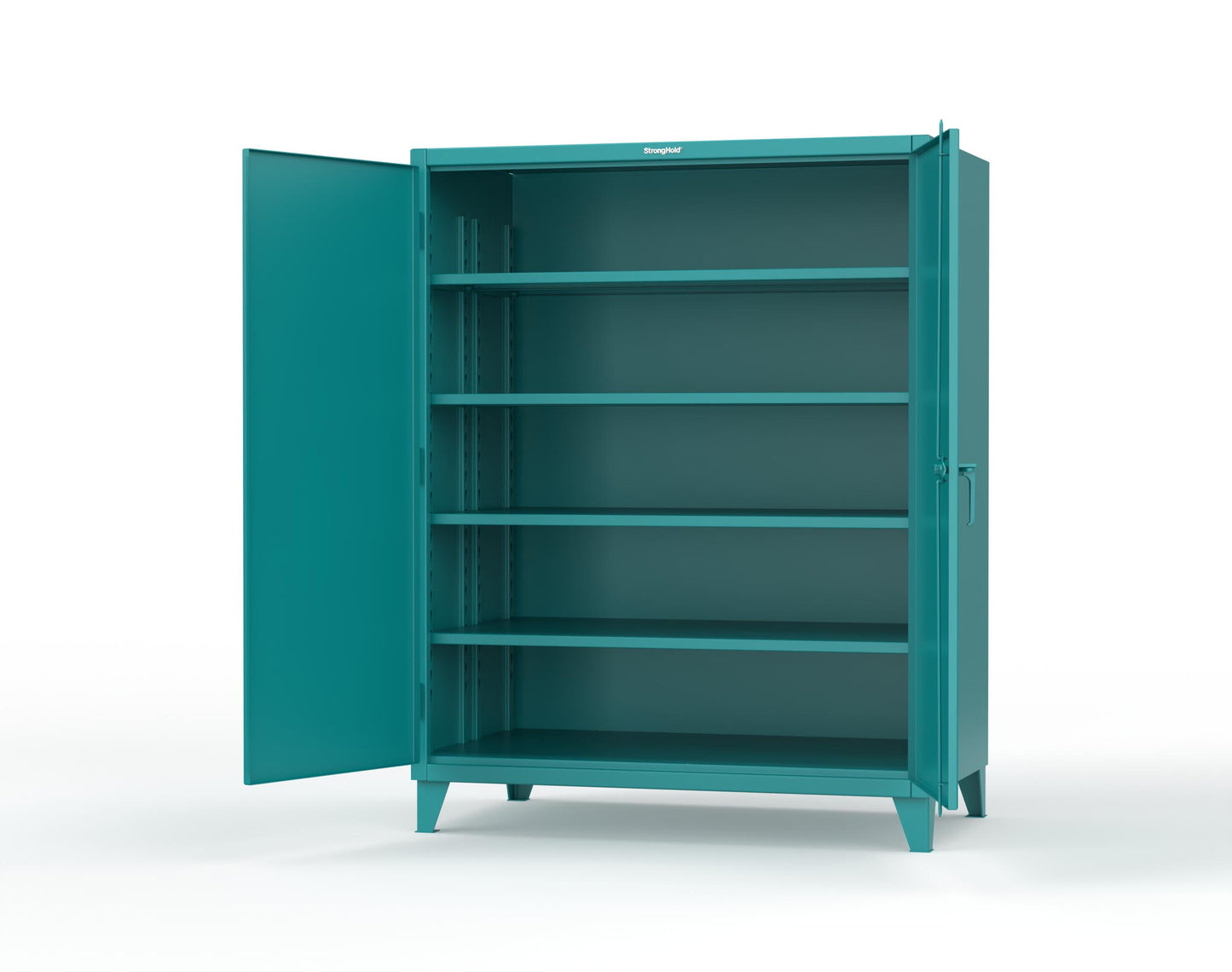 Extreme Duty 12 GA Cabinet with 4 Extra Deep Shelves - 60 In. W x 36 In. D x 78 In. H - 56-364-5021