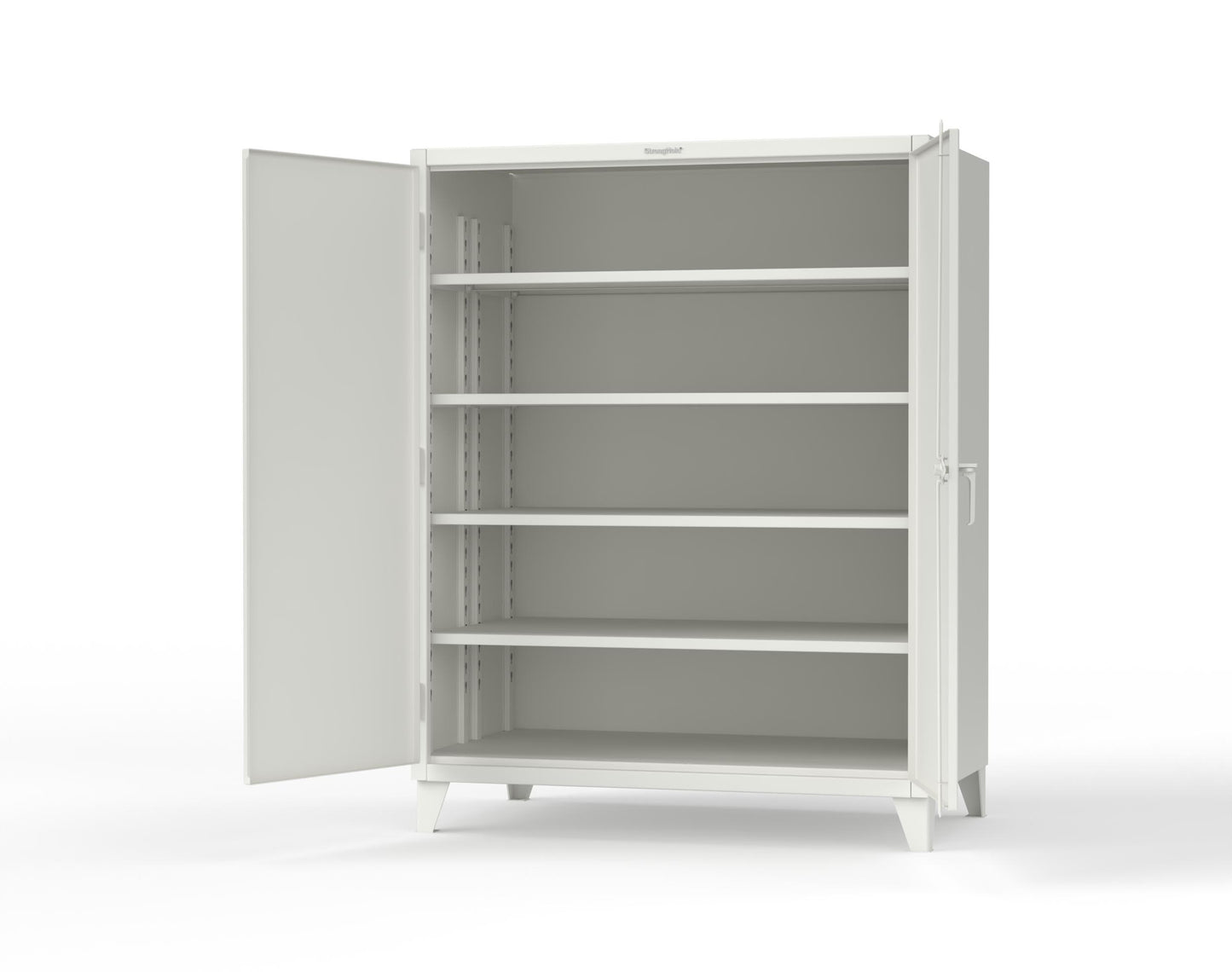 Extreme Duty 12 GA Cabinet with 4 Extra Deep Shelves - 60 In. W x 36 In. D x 78 In. H - 56-364-9003