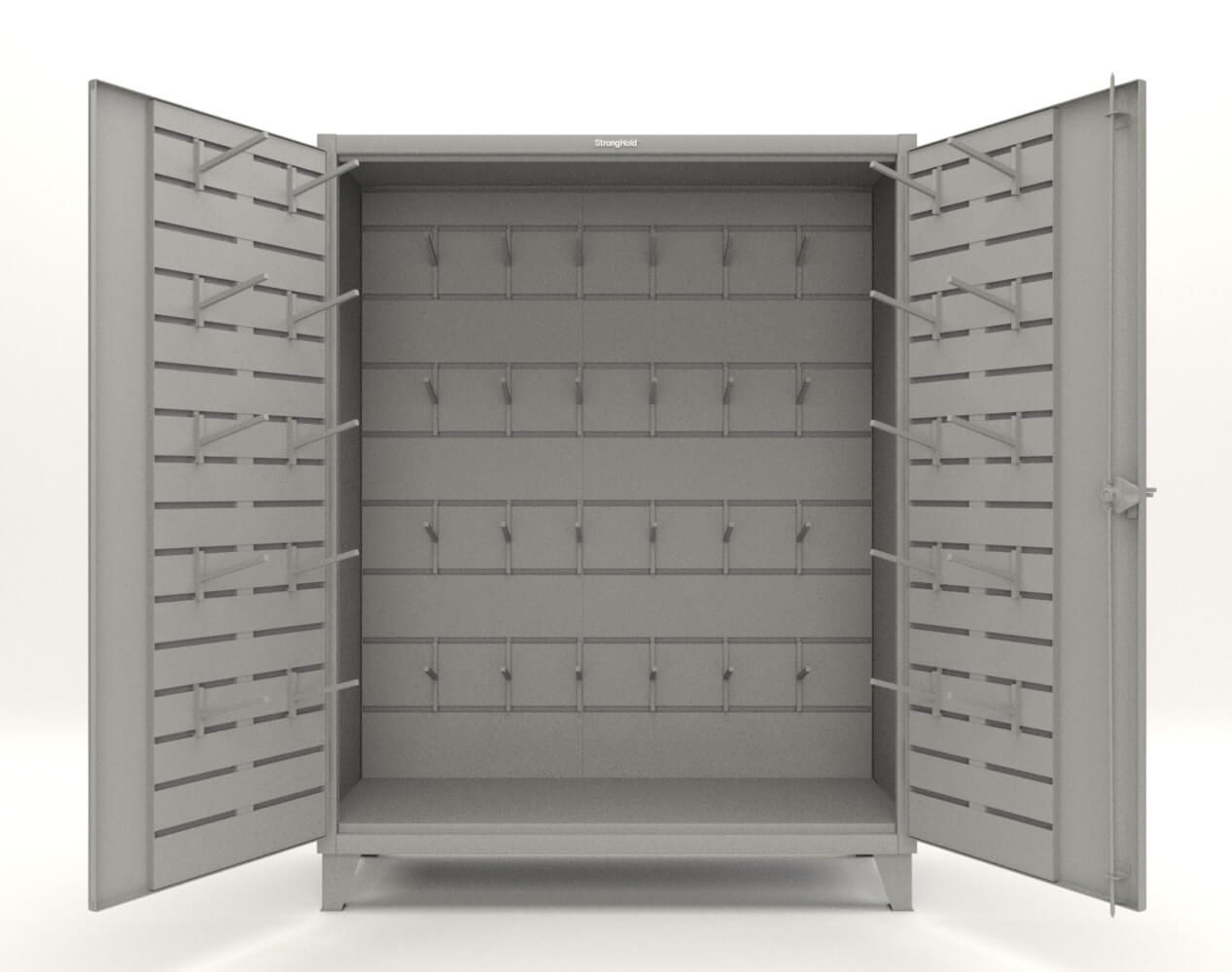 Extreme Duty 12 GA Rigging Cabinet with Hooks - 60 In. W x 24 In. D x 78 In. H