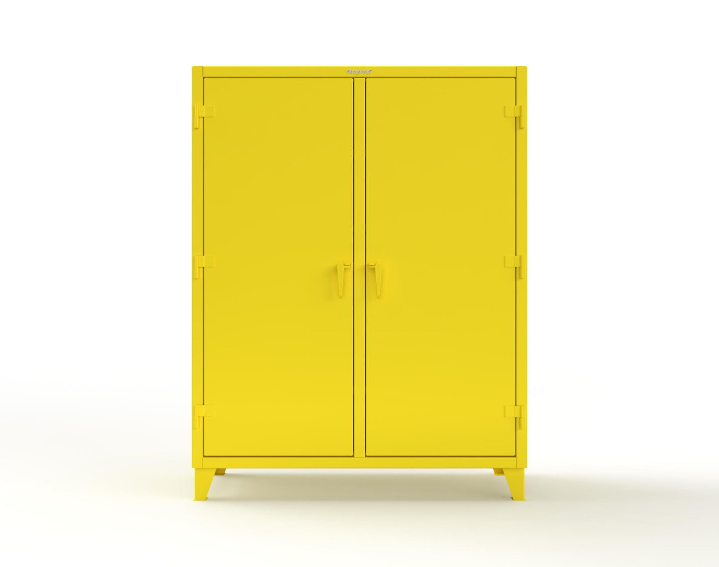 Extreme Duty 12 GA Double Shift Cabinet with 6 Drawers, 6 Shelves - 60 In. W x 24 In. D x 78 In. H - 56-DS-246-6DB-1021