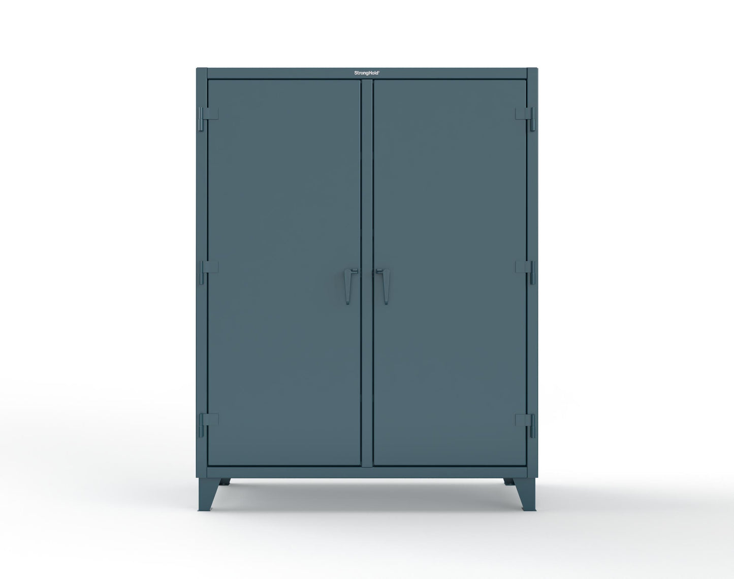 Extreme Duty 12 GA Double Shift Cabinet with 6 Drawers, 6 Shelves - 60 In. W x 24 In. D x 78 In. H - 56-DS-246-6DB-5001