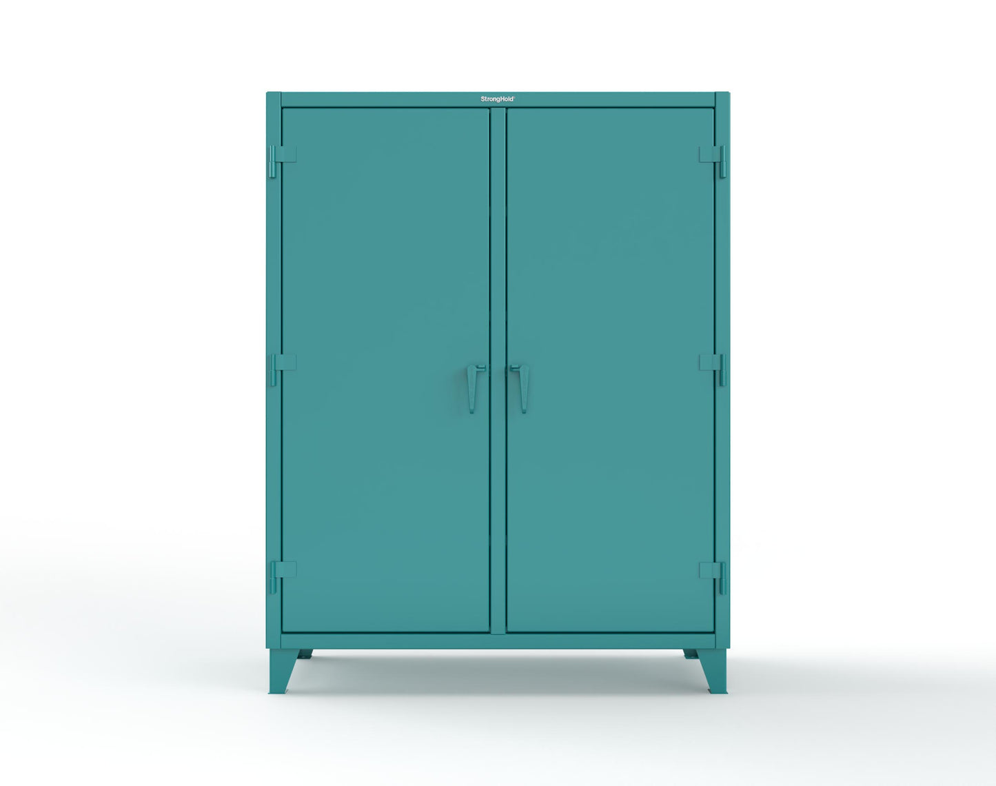 Extreme Duty 12 GA Double Shift Cabinet with 6 Drawers, 6 Shelves - 60 In. W x 24 In. D x 78 In. H - 56-DS-246-6DB-5021