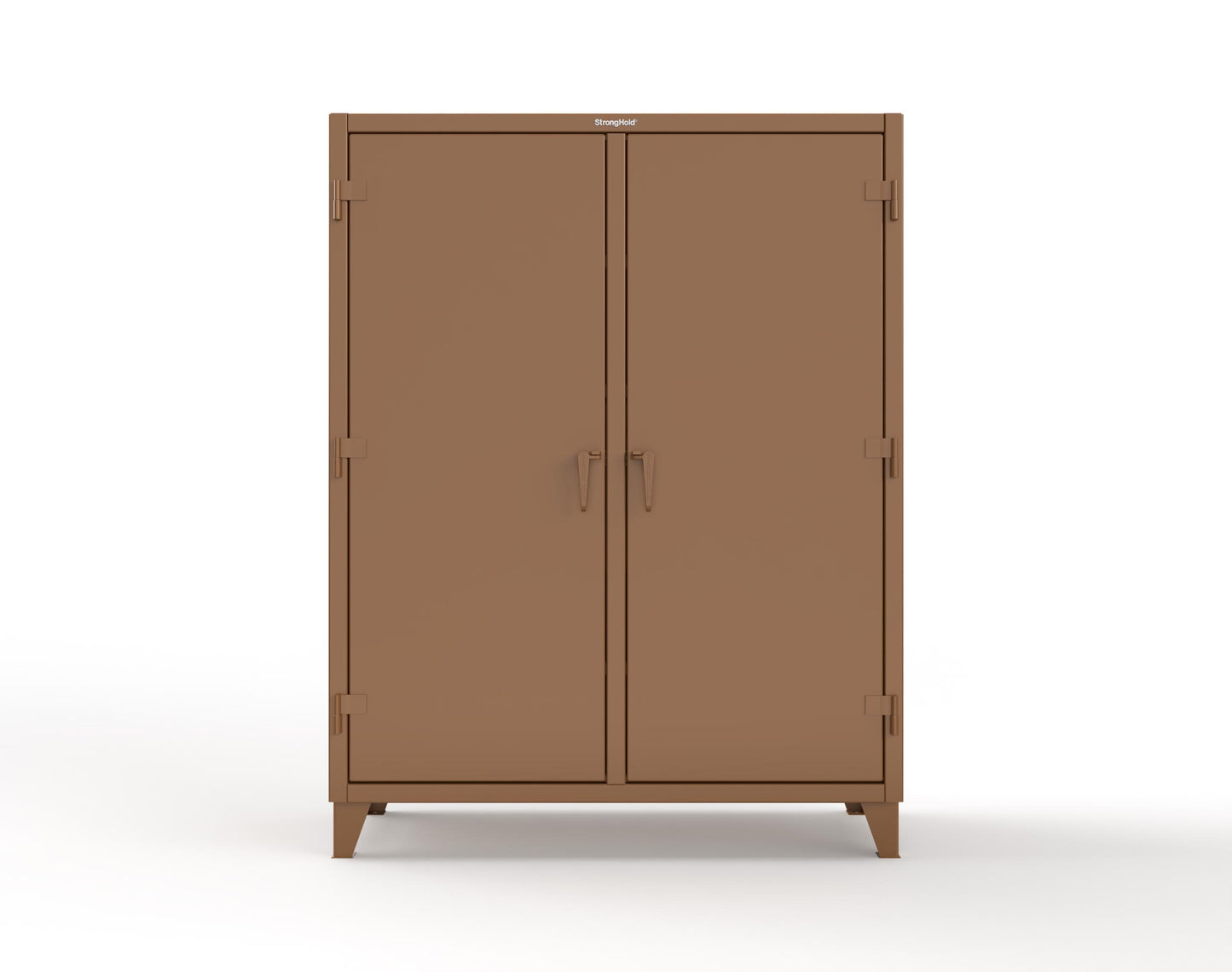 Extreme Duty 12 GA Double Shift Cabinet with 6 Drawers, 6 Shelves - 60 In. W x 24 In. D x 78 In. H - 56-DS-246-6DB-8008