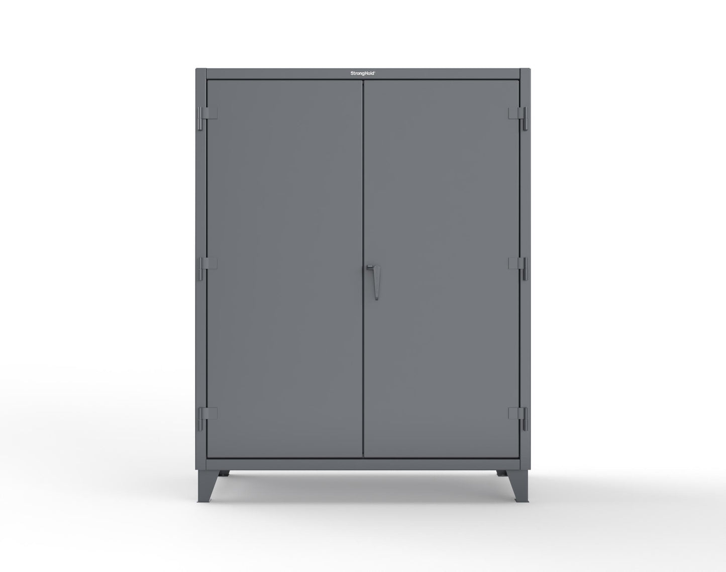 Extreme Duty 12 GA Uniform Cabinet with 7 Drawers, 3 Shelves - 60 In. W x 24 In. D x 78 In. H - 56-W-243-7DB-7024