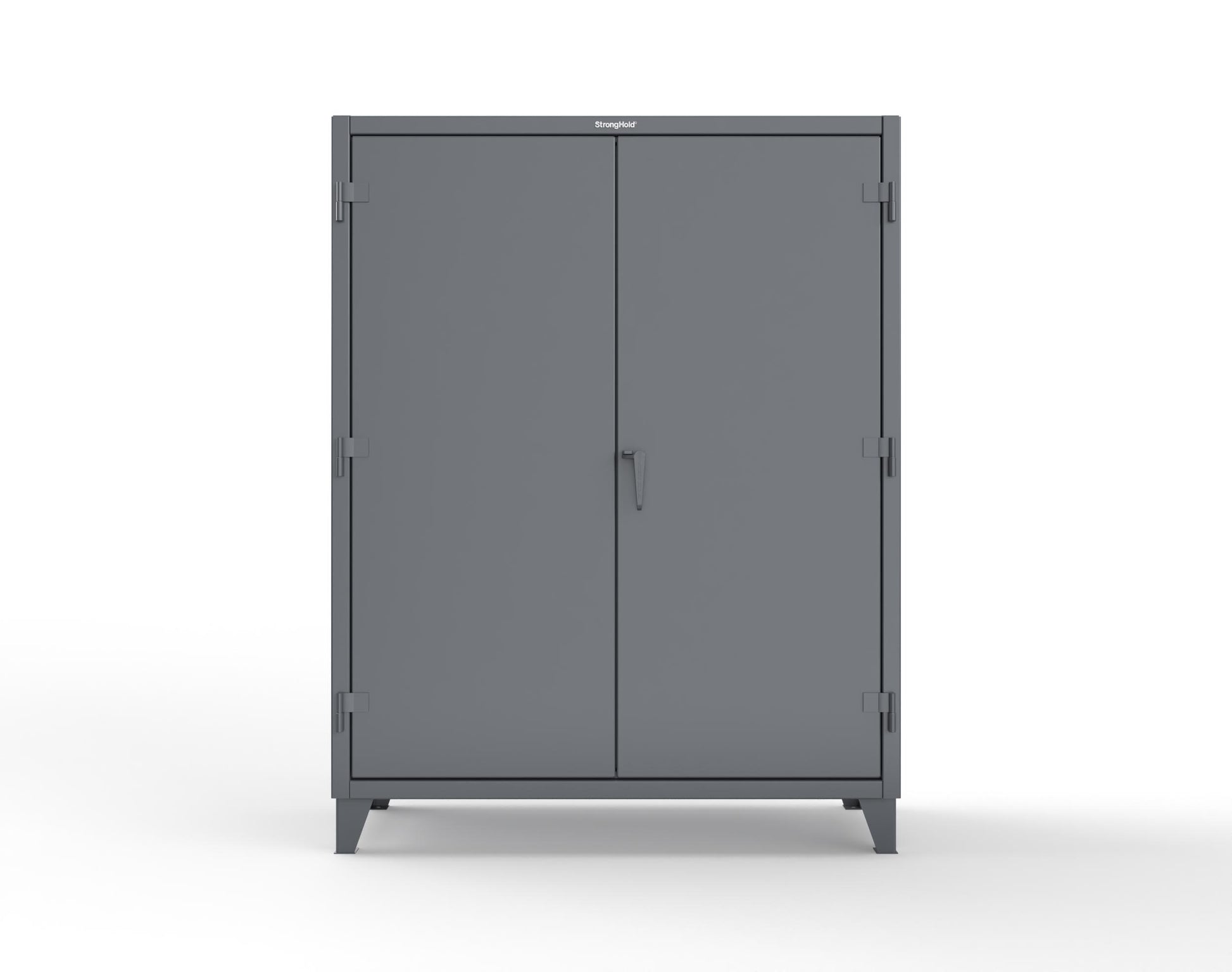 Extreme Duty 12 GA Uniform Cabinet with 7 Drawers, 3 Shelves - 60 In. W x 24 In. D x 78 In. H - 56-W-243-7DB-7024