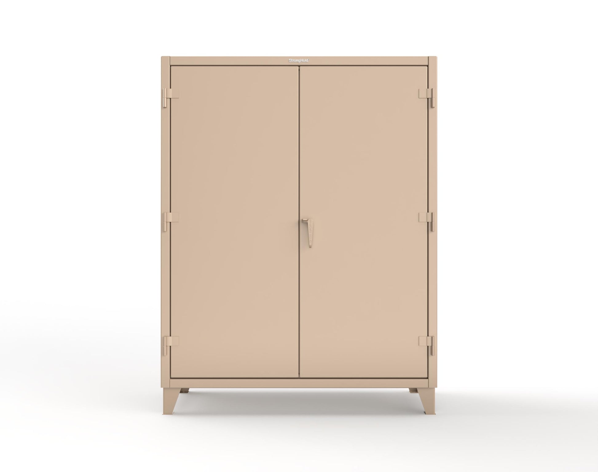 Extreme Duty 12 GA Uniform Cabinet with 7 Drawers, 3 Shelves - 60 In. W x 24 In. D x 78 In. H - 56-W-243-7DB-1019