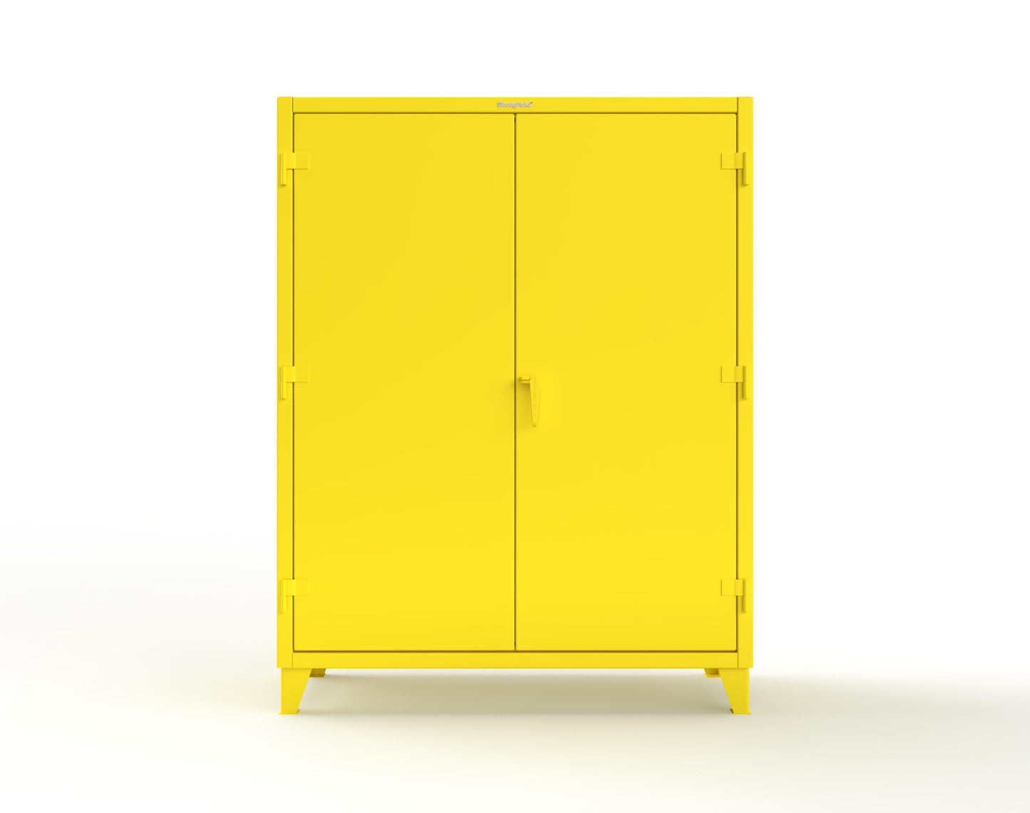 Extreme Duty 12 GA Uniform Cabinet with 7 Drawers, 3 Shelves - 60 In. W x 24 In. D x 78 In. H - 56-W-243-7DB-1021