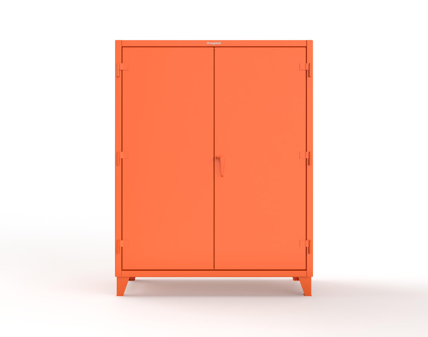 Extreme Duty 12 GA Uniform Cabinet with 7 Drawers, 3 Shelves - 60 In. W x 24 In. D x 78 In. H - 56-W-243-7DB-2009