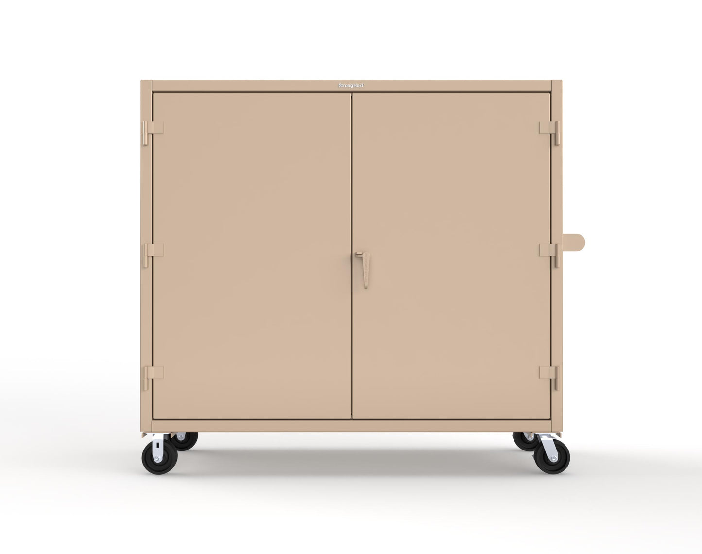 Extreme Duty 12 GA Mobile Rigging Cabinet with 7 Half-Width Drawers, 2 Shelves – 72 in. W x 24 in. D x 68 in. H - 65-242-7/5DB-CA-1019