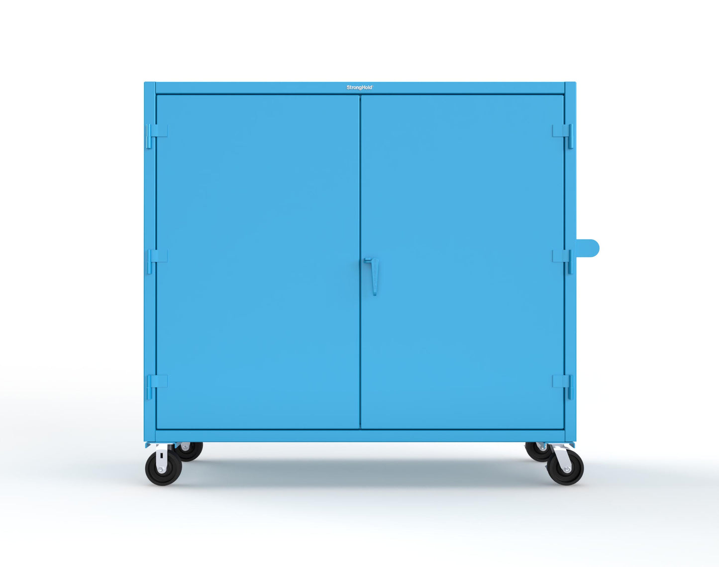 Extreme Duty 12 GA Mobile Rigging Cabinet with 7 Half-Width Drawers, 2 Shelves – 72 in. W x 24 in. D x 68 in. H - 65-242-7/5DB-CA-5012