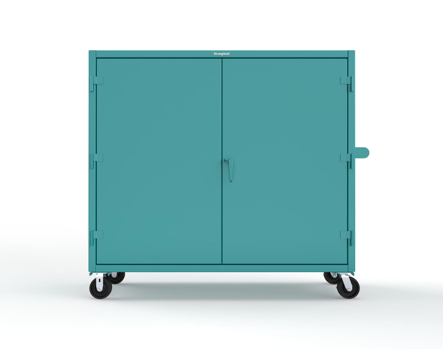 Extreme Duty 12 GA Mobile Rigging Cabinet with 7 Half-Width Drawers, 2 Shelves – 72 in. W x 24 in. D x 68 in. H - 65-242-7/5DB-CA-5021