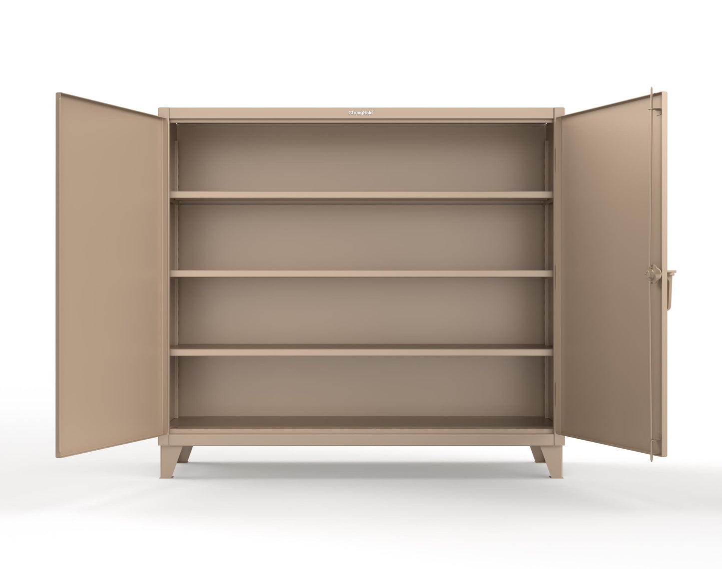 Extreme Duty 12 GA Cabinet with 3 Shelves - 72 In. W x 24 In. D x 66 In. H - 65-243-1019