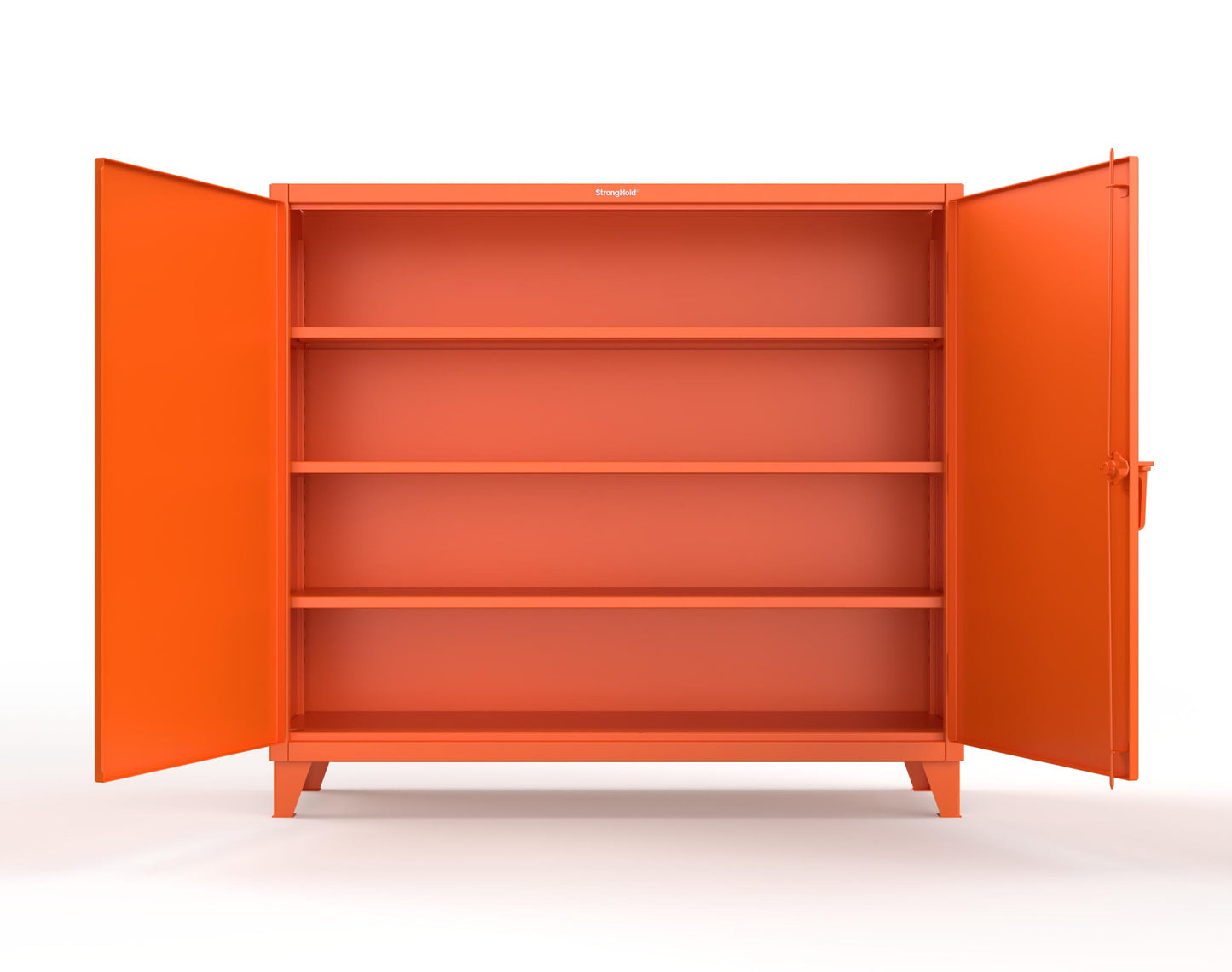Extreme Duty 12 GA Cabinet with 3 Shelves - 72 In. W x 24 In. D x 66 In. H - 65-243-2009
