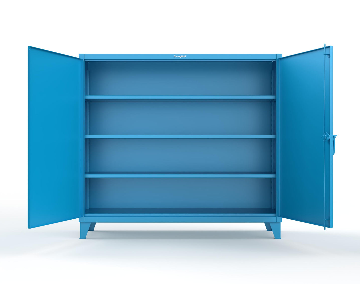 Extreme Duty 12 GA Cabinet with 3 Shelves - 72 In. W x 24 In. D x 66 In. H - 65-243-5012