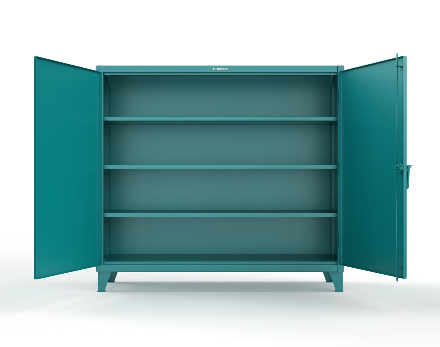 Extreme Duty 12 GA Cabinet with 3 Shelves - 72 In. W x 24 In. D x 66 In. H - 65-243-5021