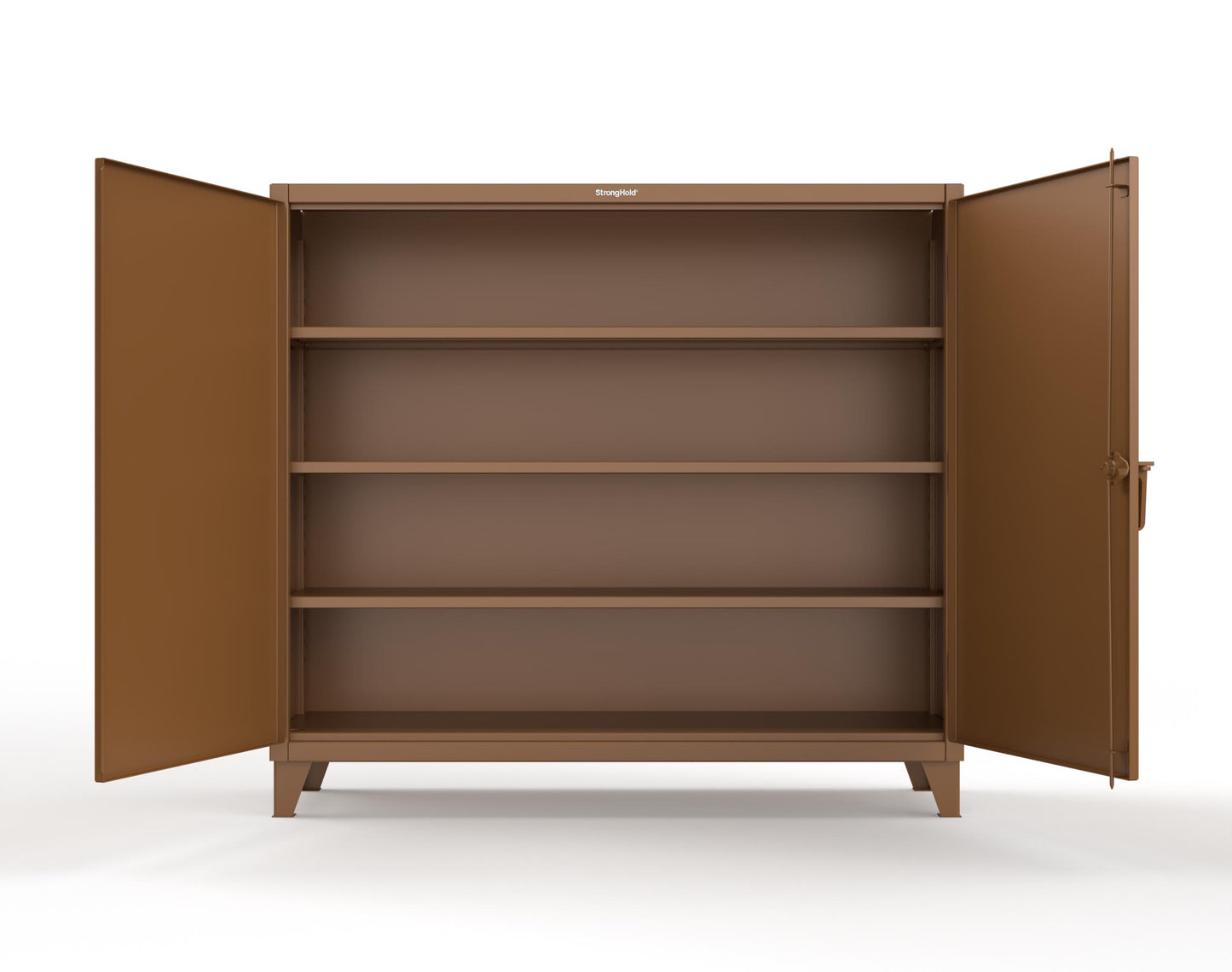 Extreme Duty 12 GA Cabinet with 3 Shelves - 72 In. W x 24 In. D x 66 In. H - 65-243-8008