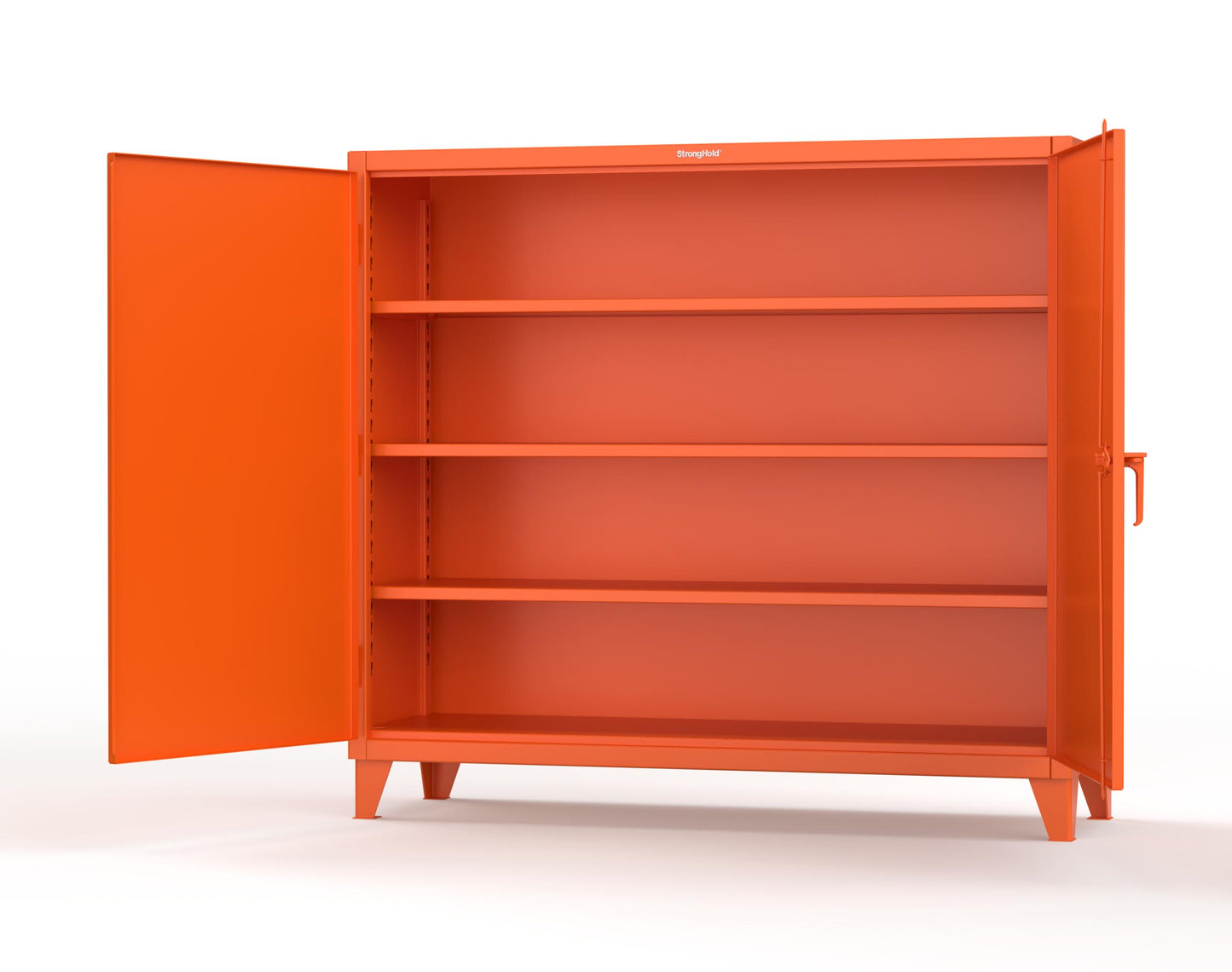 Extreme Duty 12 GA Cabinet with 3 Shelves - 72 In. W x 24 In. D x 66 In. H - 65-243-2009