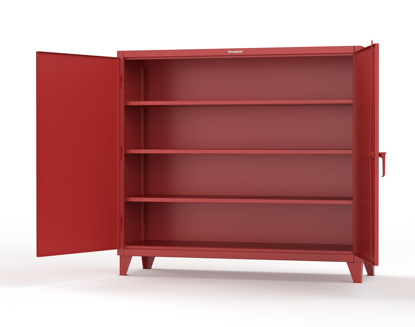 Extreme Duty 12 GA Cabinet with 3 Shelves - 72 In. W x 24 In. D x 66 In. H - 65-243-3001