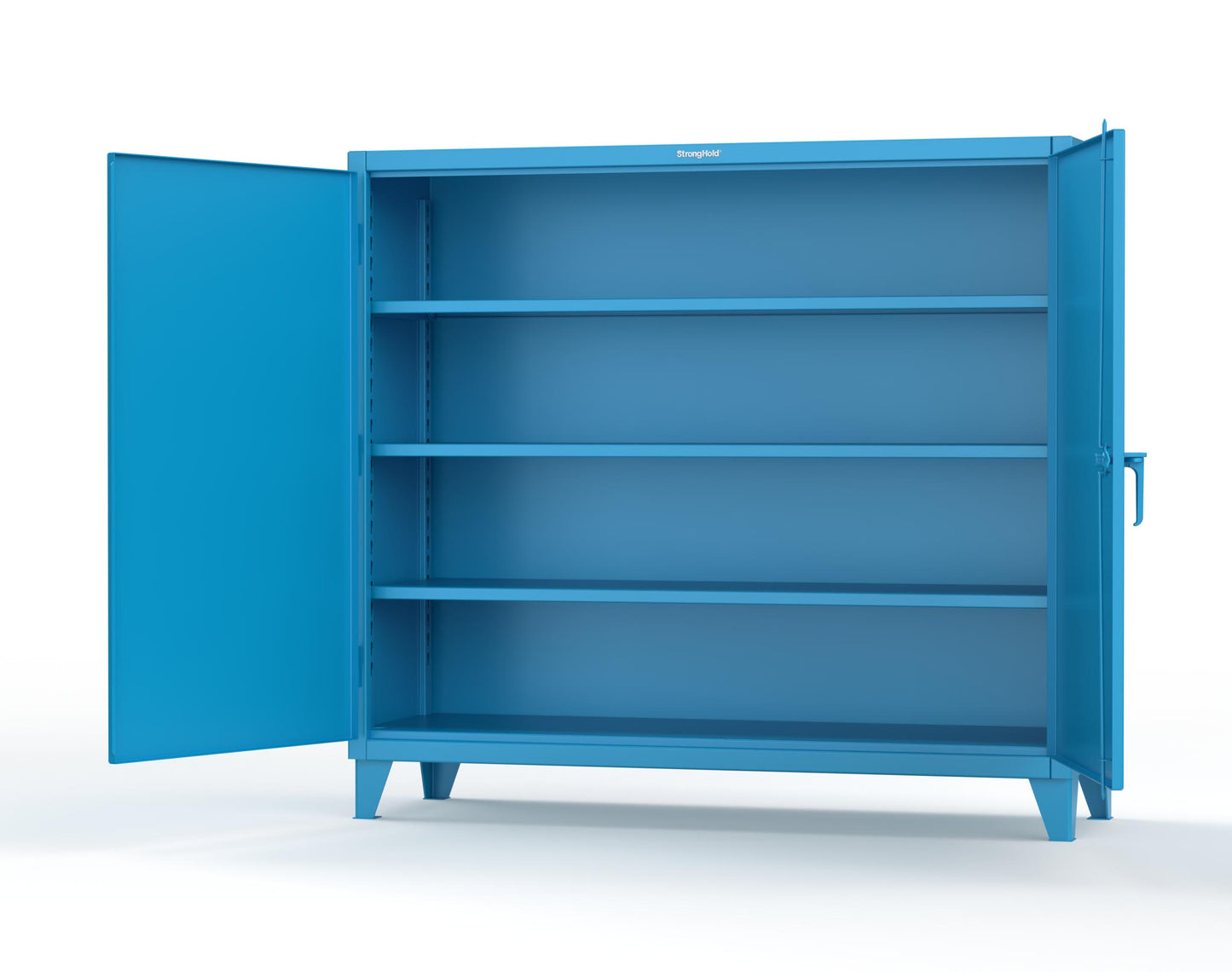 Extreme Duty 12 GA Cabinet with 3 Shelves - 72 In. W x 24 In. D x 66 In. H - 65-243-5012