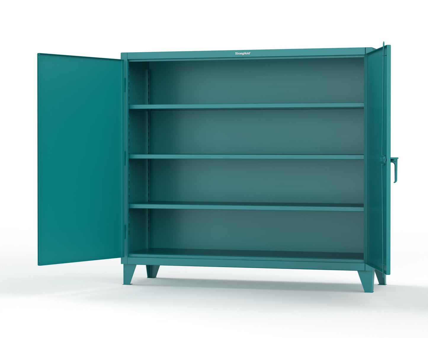 Extreme Duty 12 GA Cabinet with 3 Shelves - 72 In. W x 24 In. D x 66 In. H - 65-243-5021
