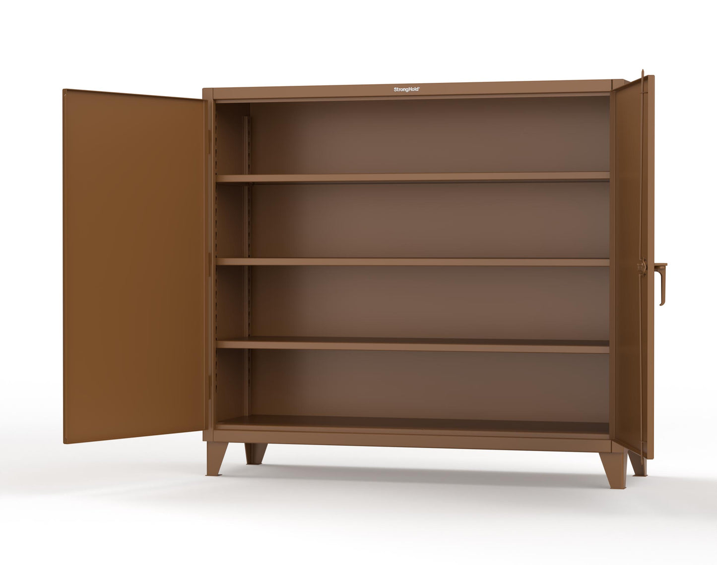Extreme Duty 12 GA Cabinet with 3 Shelves - 72 In. W x 24 In. D x 66 In. H - 65-243-8008
