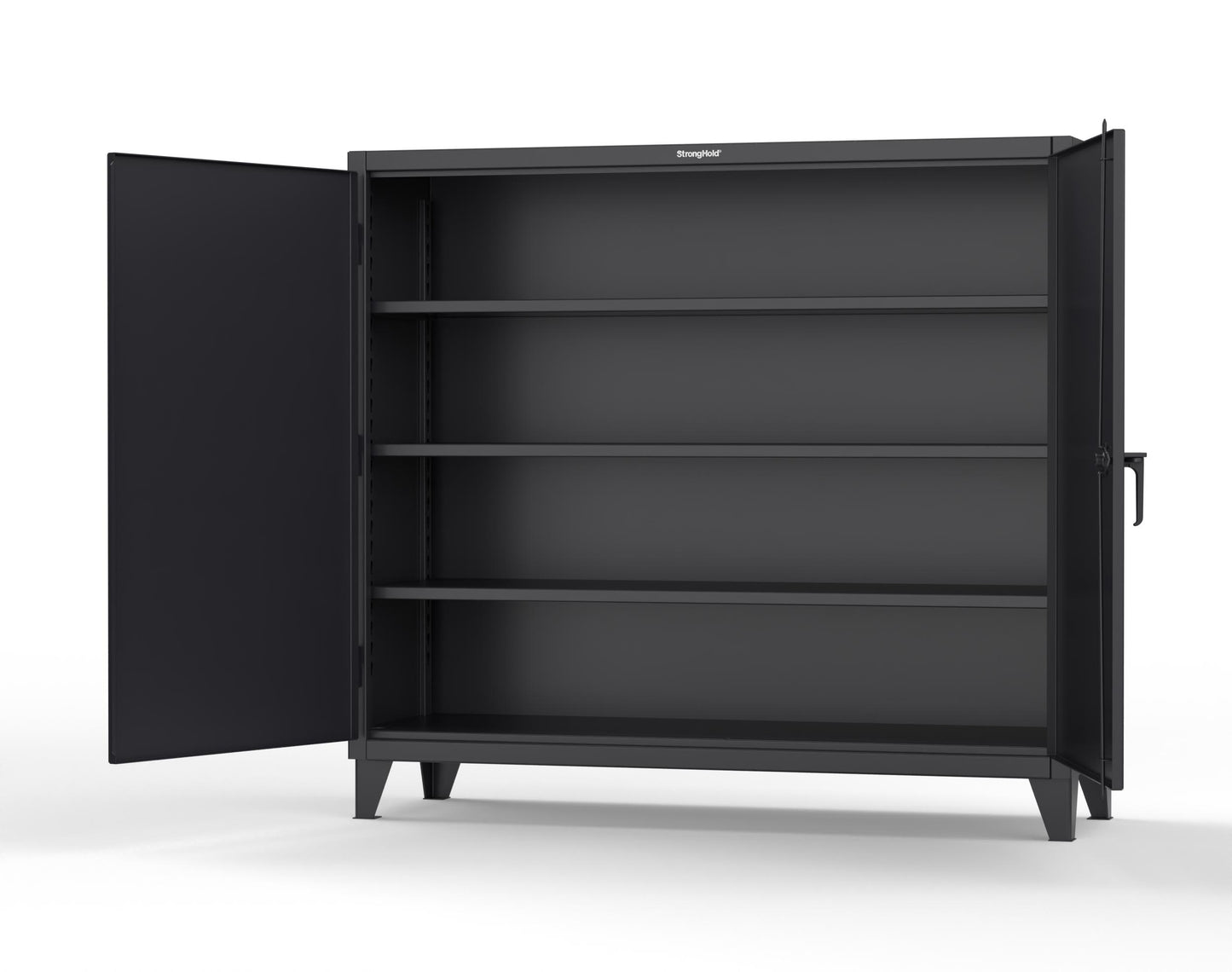 Extreme Duty 12 GA Cabinet with 3 Shelves - 72 In. W x 24 In. D x 66 In. H - 65-243-9005