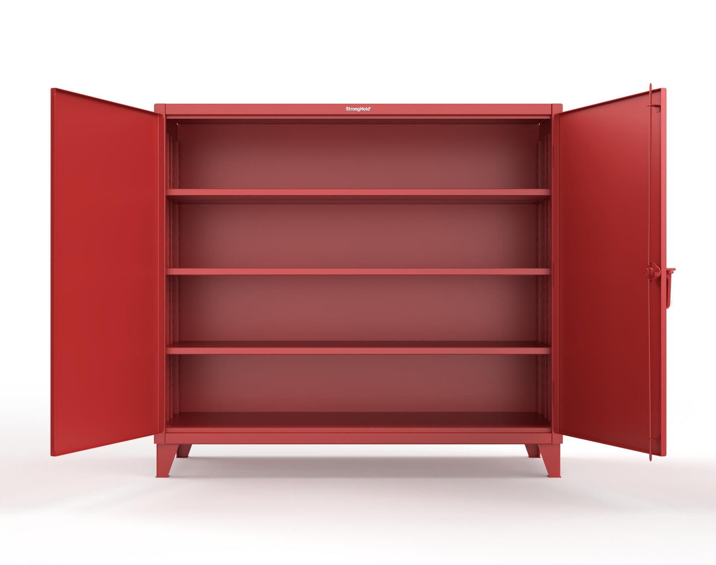 Extreme Duty 12 GA Cabinet with 3 Deep Shelves - 72 In. W x 30 In. D x 66 In. H - 65-303-3001