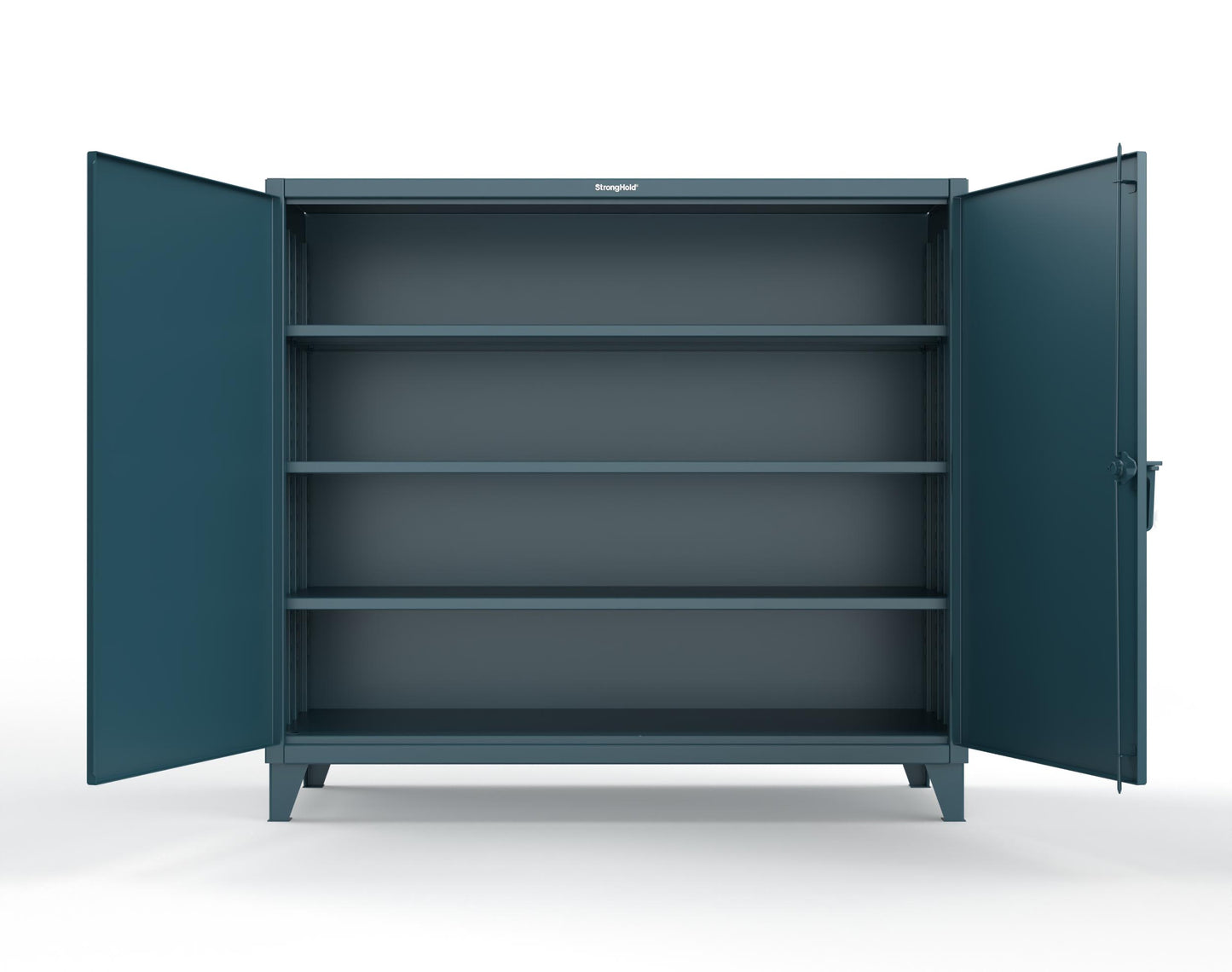 Extreme Duty 12 GA Cabinet with 3 Deep Shelves - 72 In. W x 30 In. D x 66 In. H - 65-303-5001