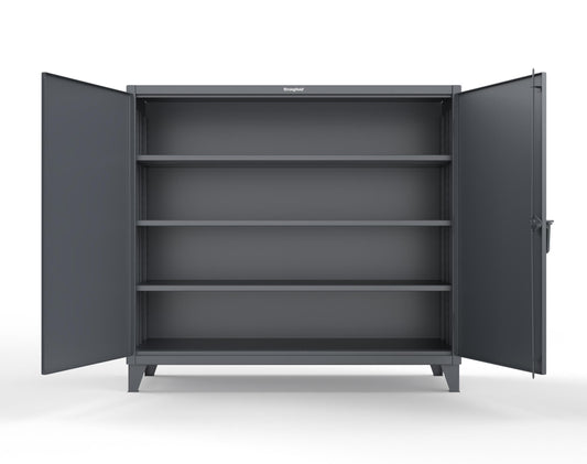Extreme Duty 12 GA Cabinet with 3 Deep Shelves - 72 In. W x 30 In. D x 66 In. H - 65-303-7024