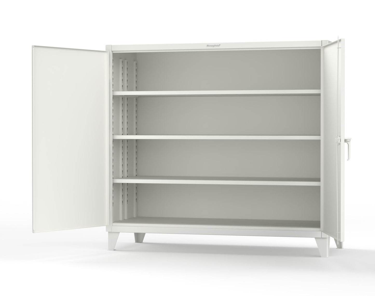 Extreme Duty 12 GA Cabinet with 3 Deep Shelves - 72 In. W x 30 In. D x 66 In. H - 65-303-9003